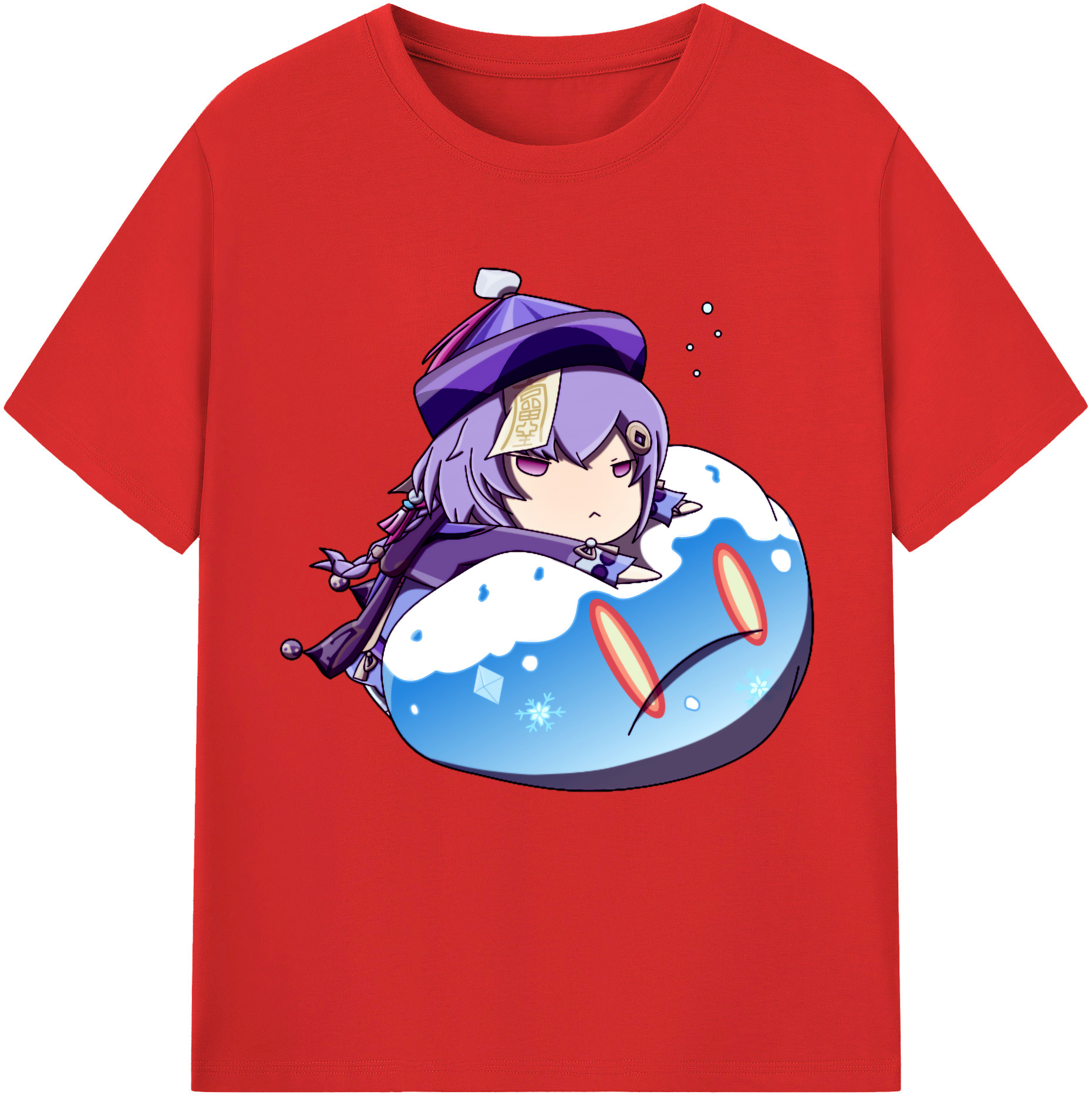 げんし神 七七 なな  genshin Nana 綿100％半袖Tシャツ（フロントプリント）