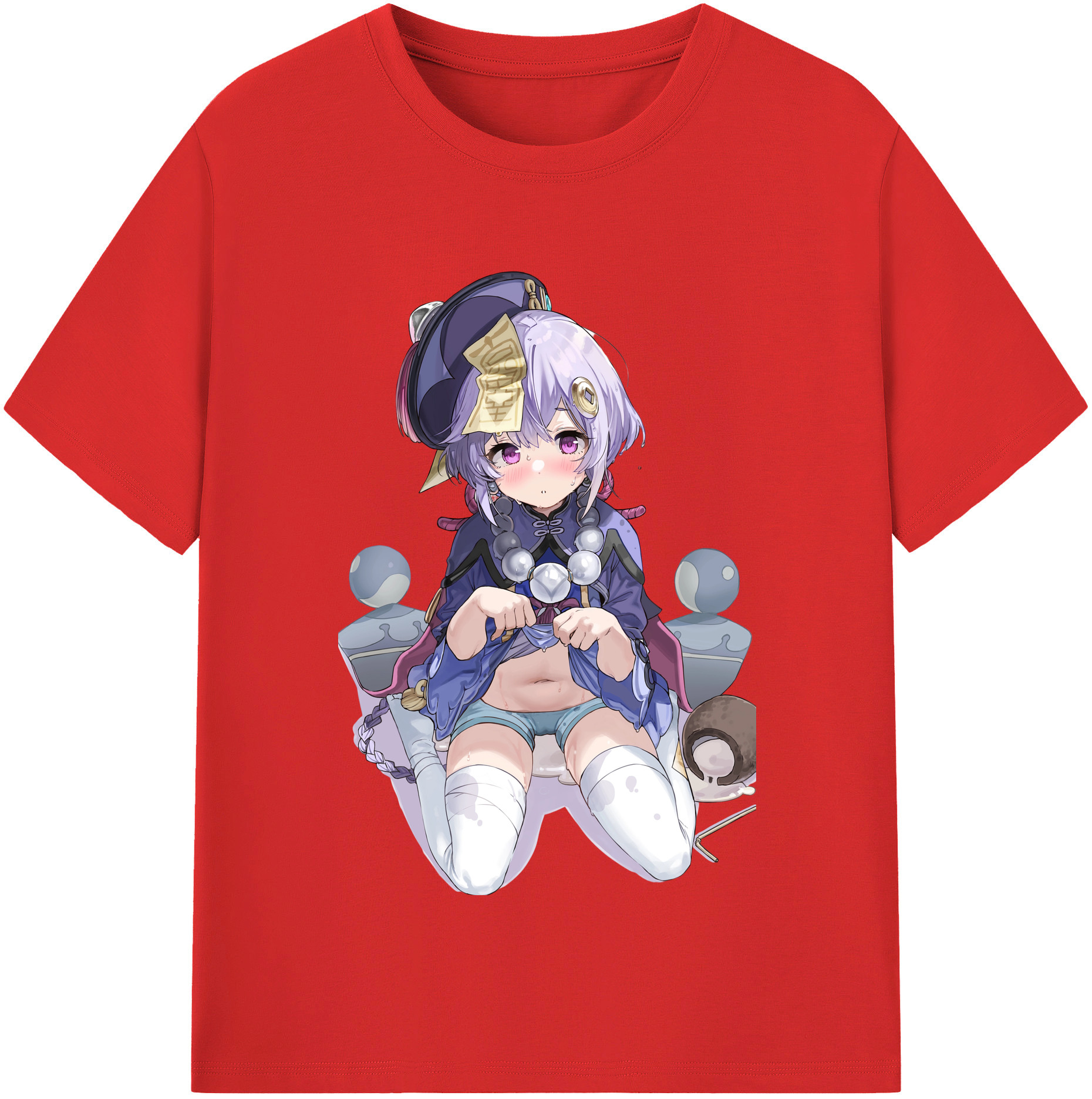 げんし神 七七 なな  genshin Nana 綿100％半袖Tシャツ（フロントプリント）