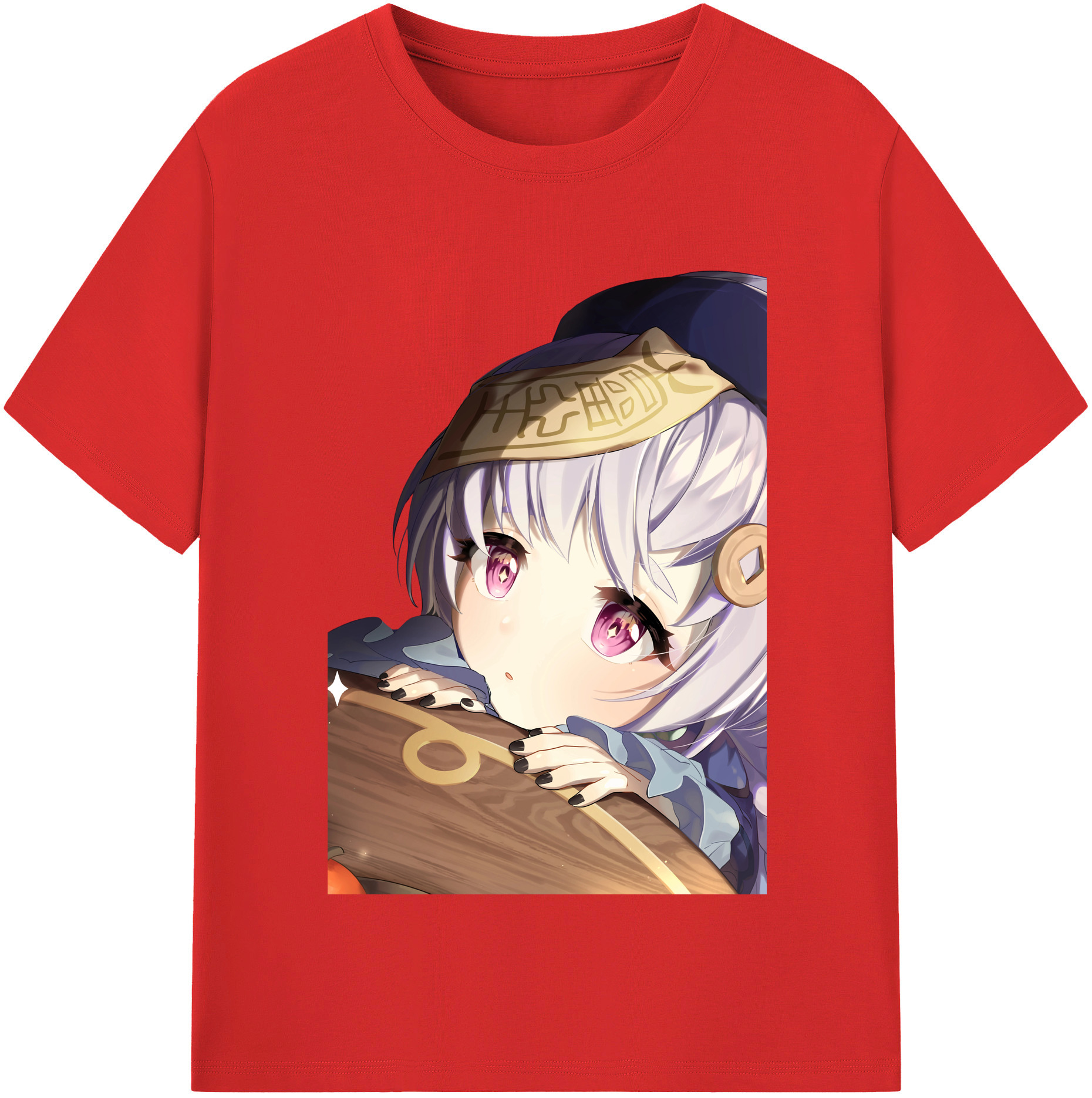 げんし神 七七 なな  genshin Nana 綿100％半袖Tシャツ（フロントプリント）