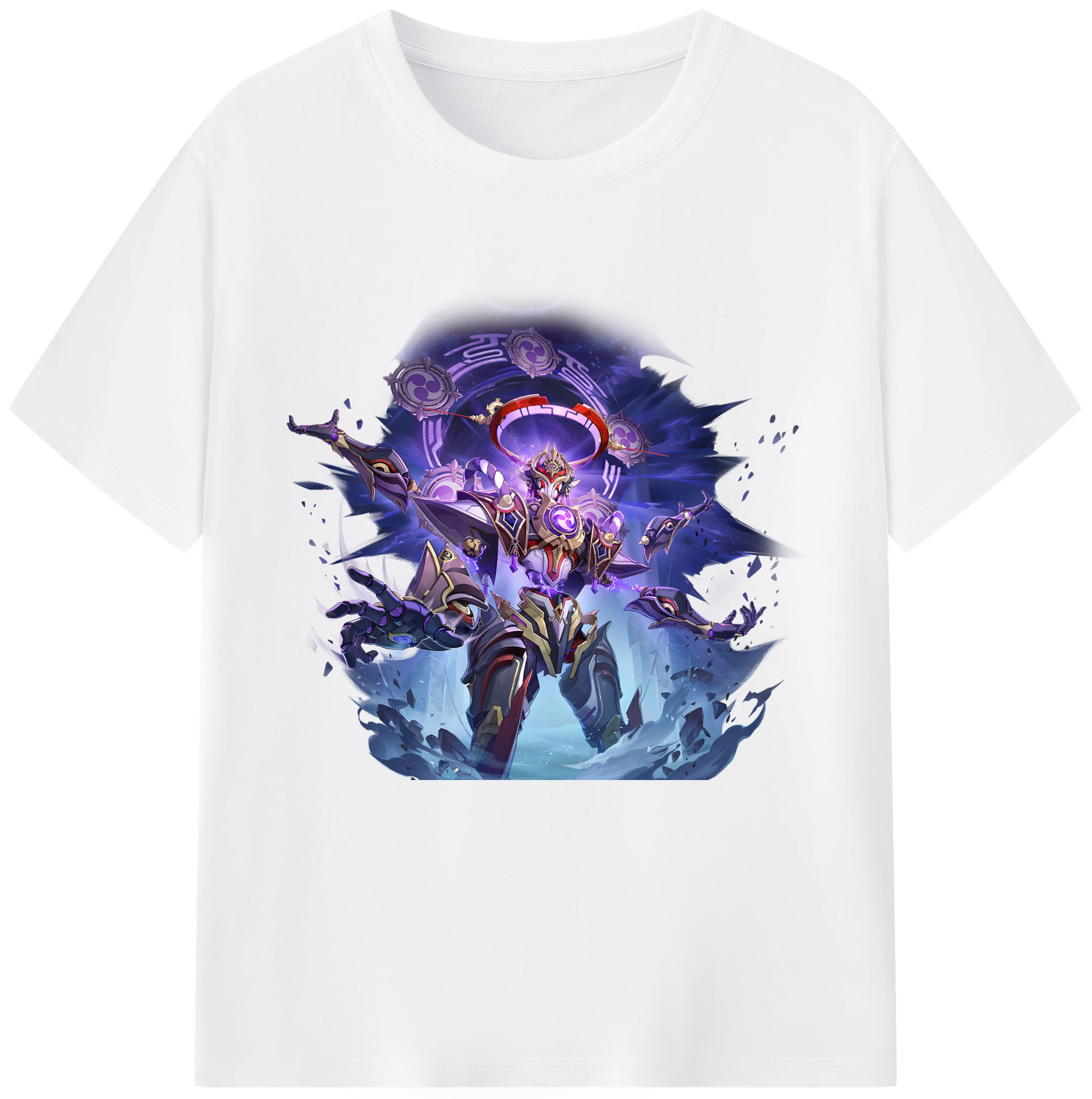 げんし神 さんペい genshin Sanpei 綿100％半袖Tシャツ（フロントプリント）