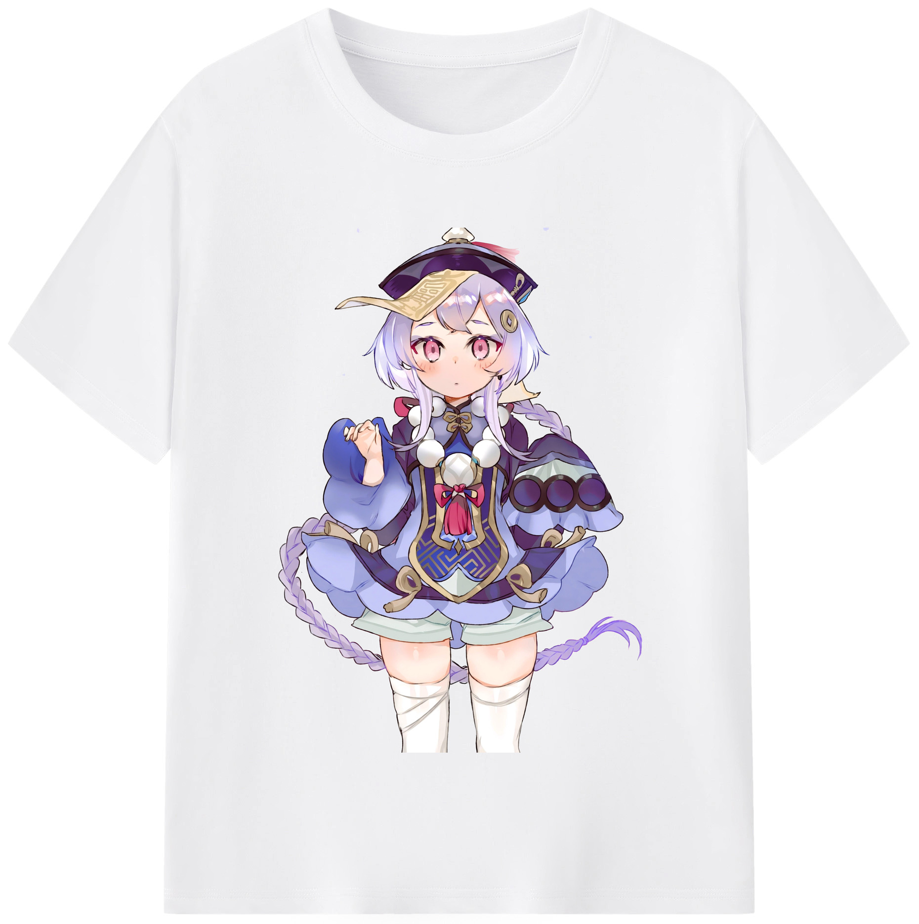 げんし神 七七 なな  genshin Nana 綿100％半袖Tシャツ（フロントプリント）