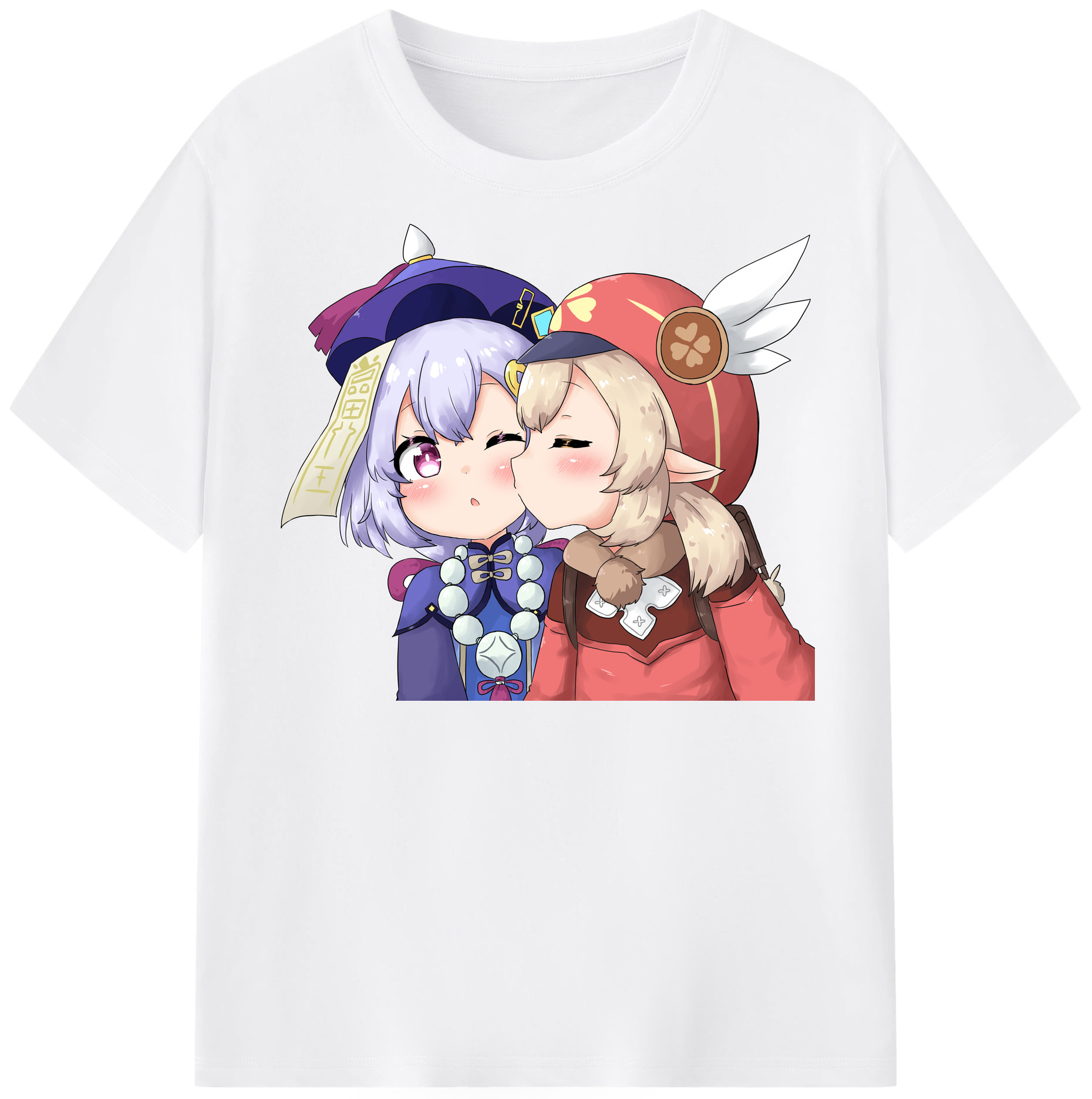げんし神 七七 なな  genshin Nana 綿100％半袖Tシャツ（フロントプリント）