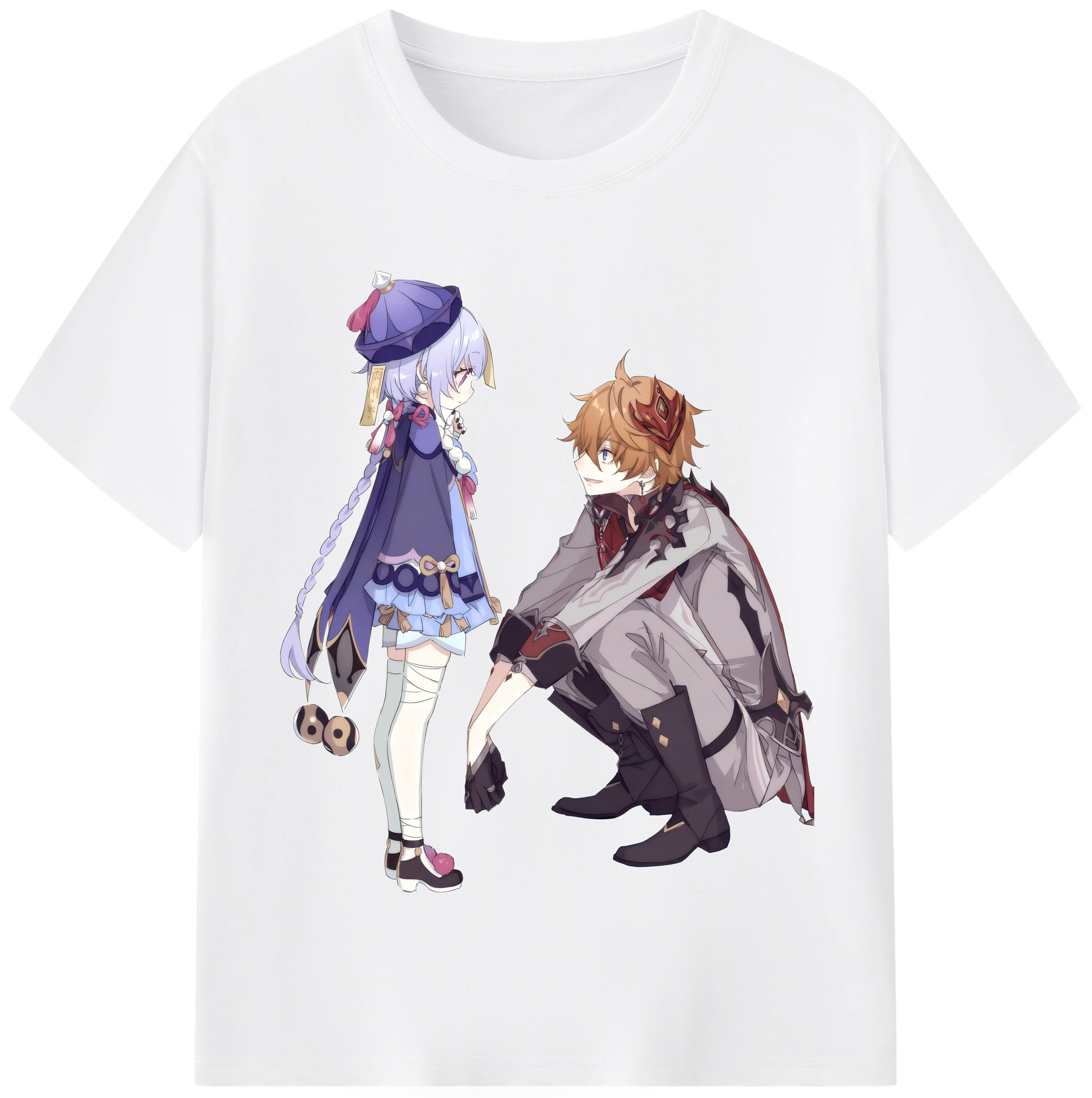 げんし神 七七 なな  genshin Nana 綿100％半袖Tシャツ（フロントプリント）