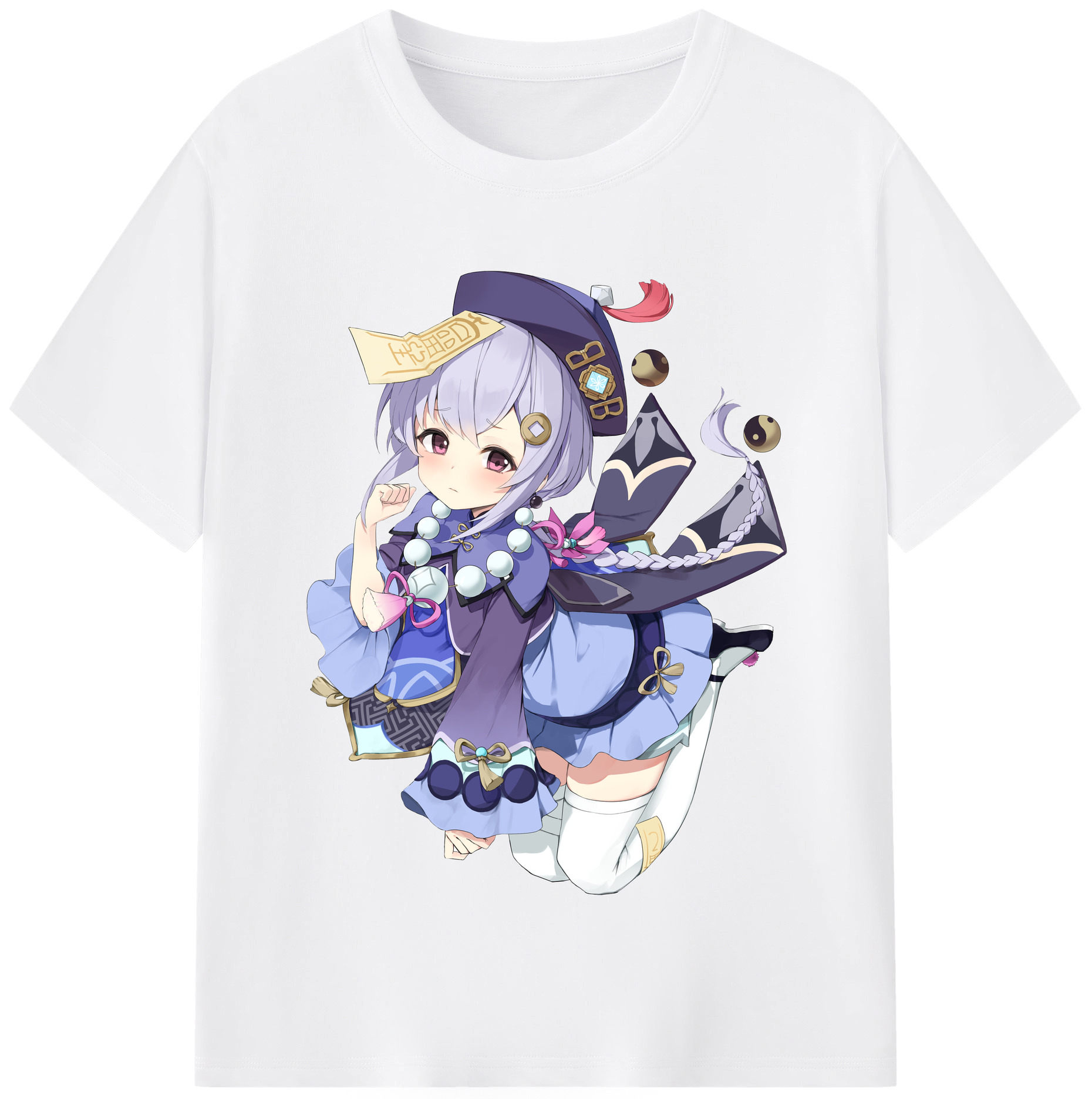 げんし神 七七 なな  genshin Nana 綿100％半袖Tシャツ（フロントプリント）