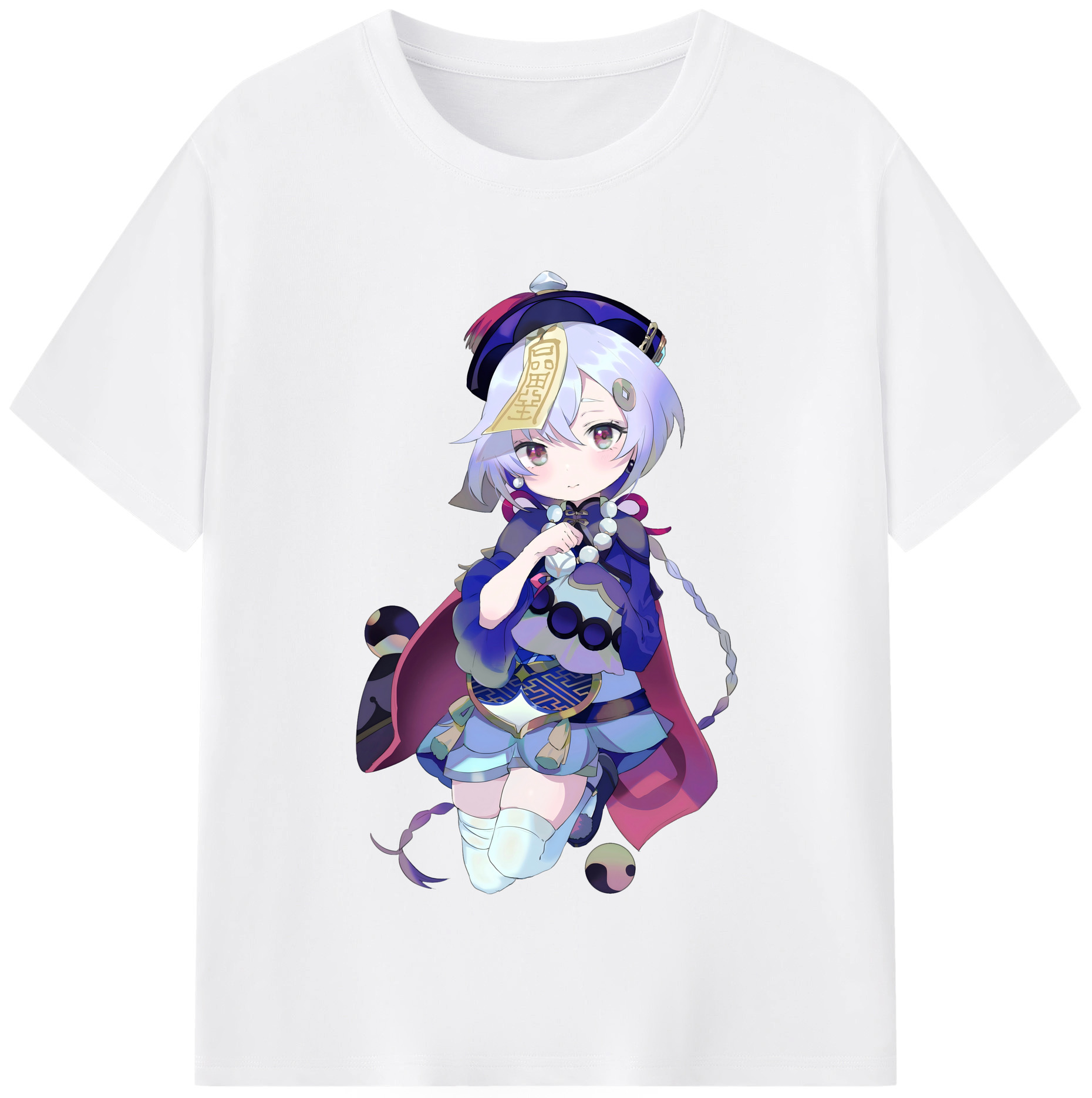 げんし神 七七 なな  genshin Nana 綿100％半袖Tシャツ（フロントプリント）