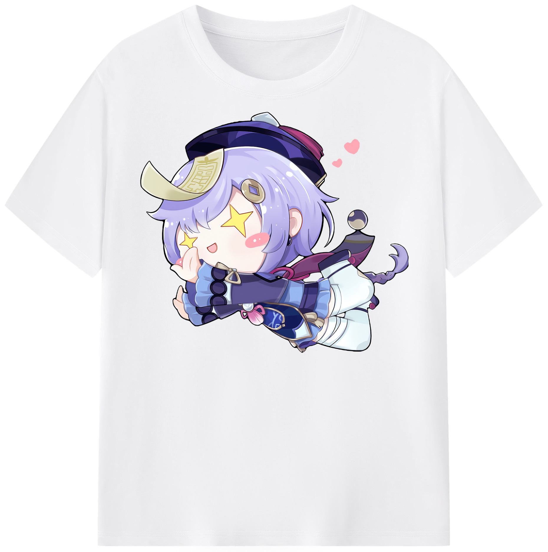 げんし神 七七 なな  genshin Nana 綿100％半袖Tシャツ（フロントプリント）
