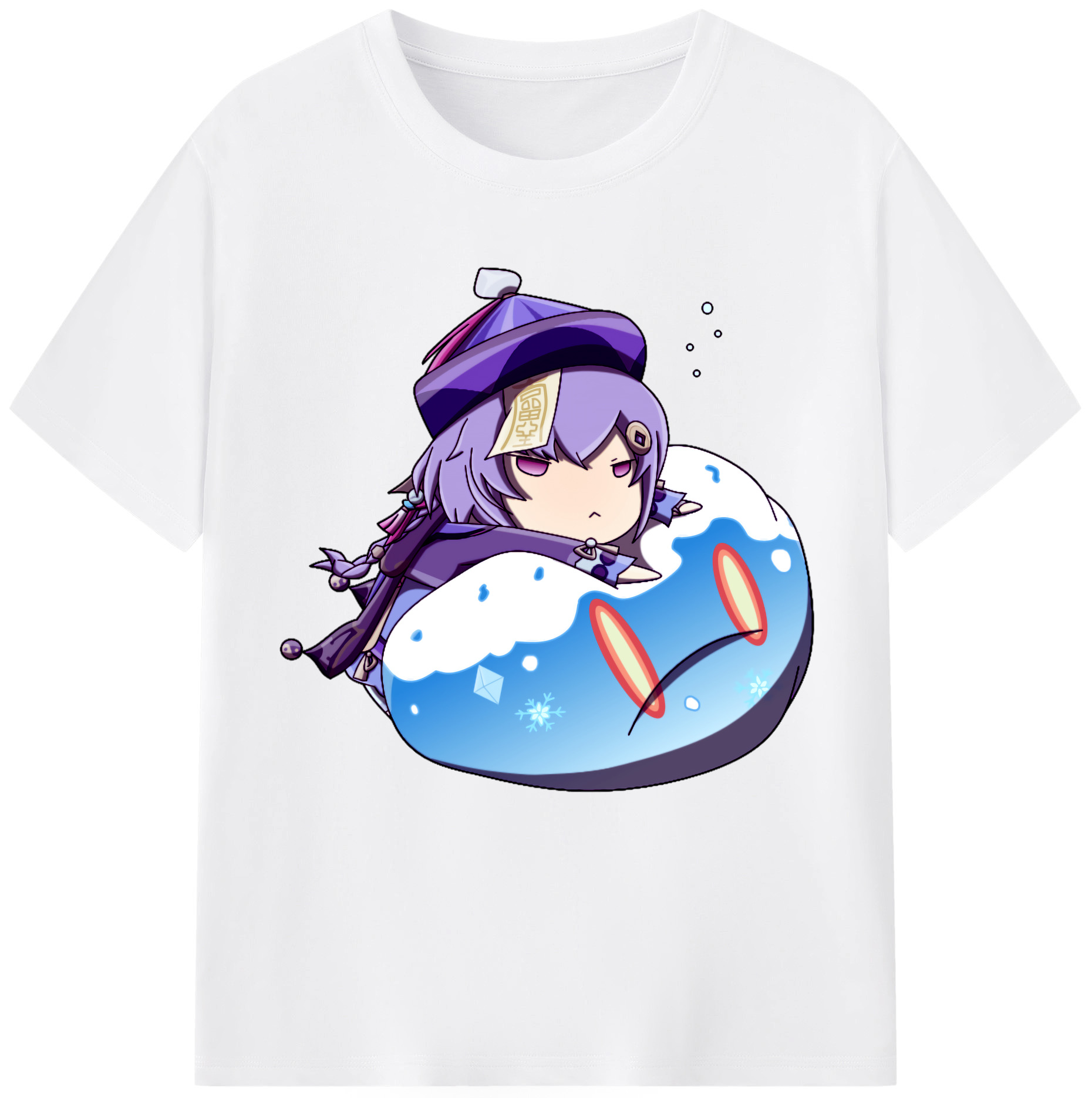 げんし神 七七 なな  genshin Nana 綿100％半袖Tシャツ（フロントプリント）