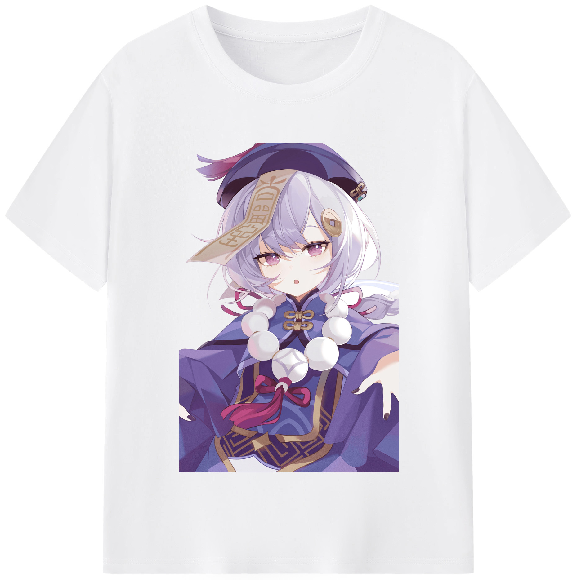 げんし神 七七 なな  genshin Nana 綿100％半袖Tシャツ（フロントプリント）