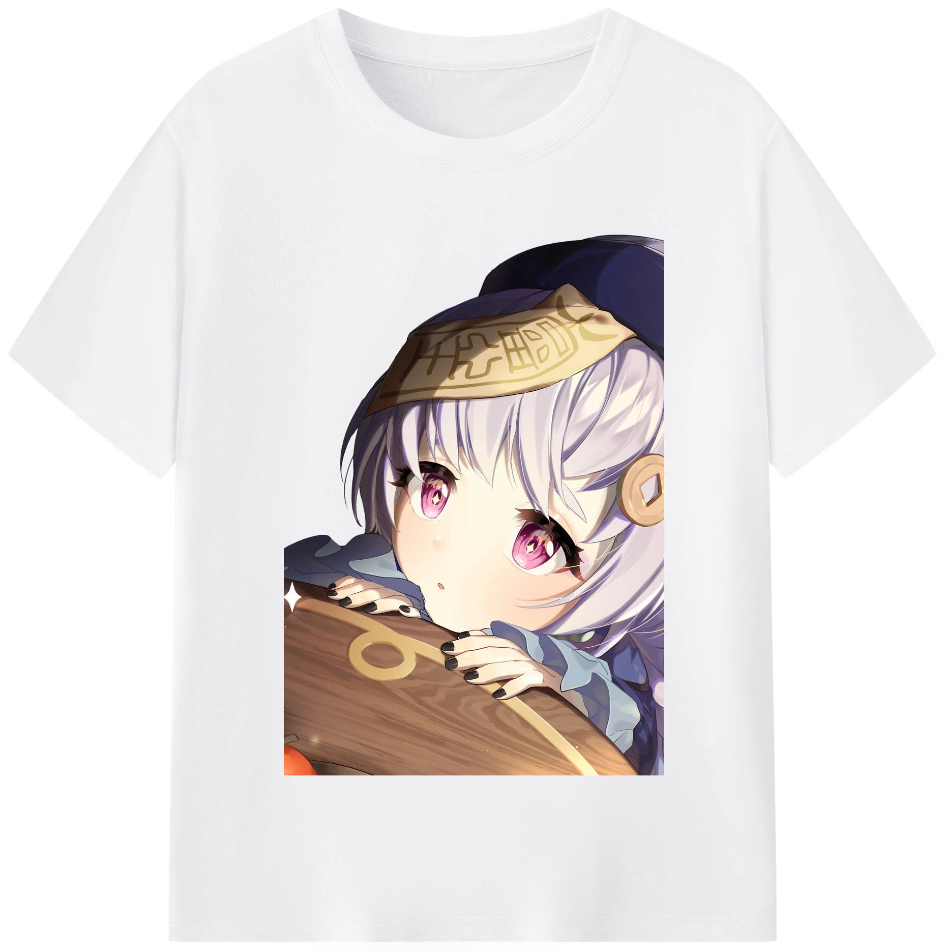 げんし神 七七 なな  genshin Nana 綿100％半袖Tシャツ（フロントプリント）