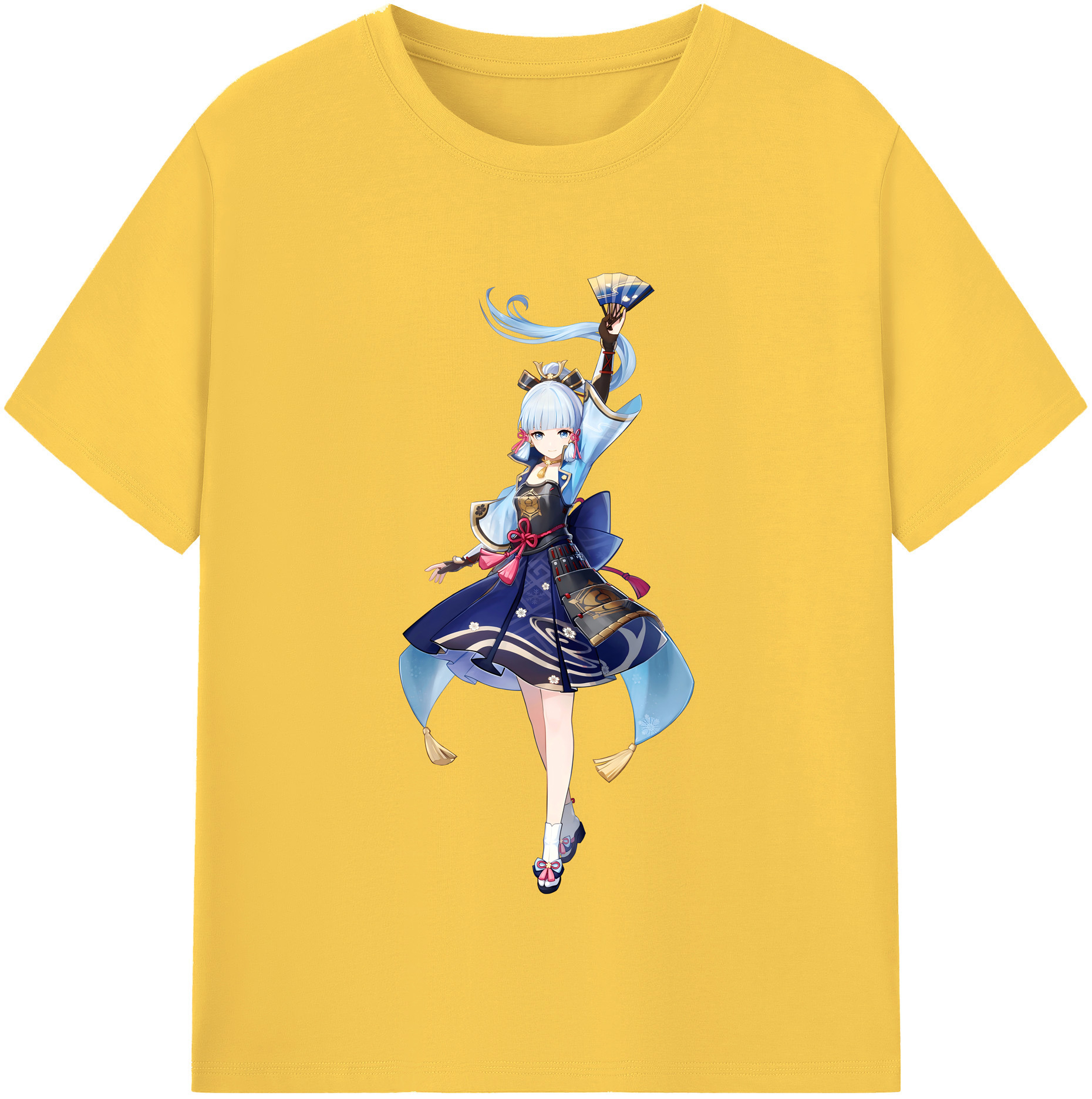 げんし神 神里綾華 神宮寺レン genshin Kamimiya Ren 綿100％半袖Tシャツ（フロントプリント）