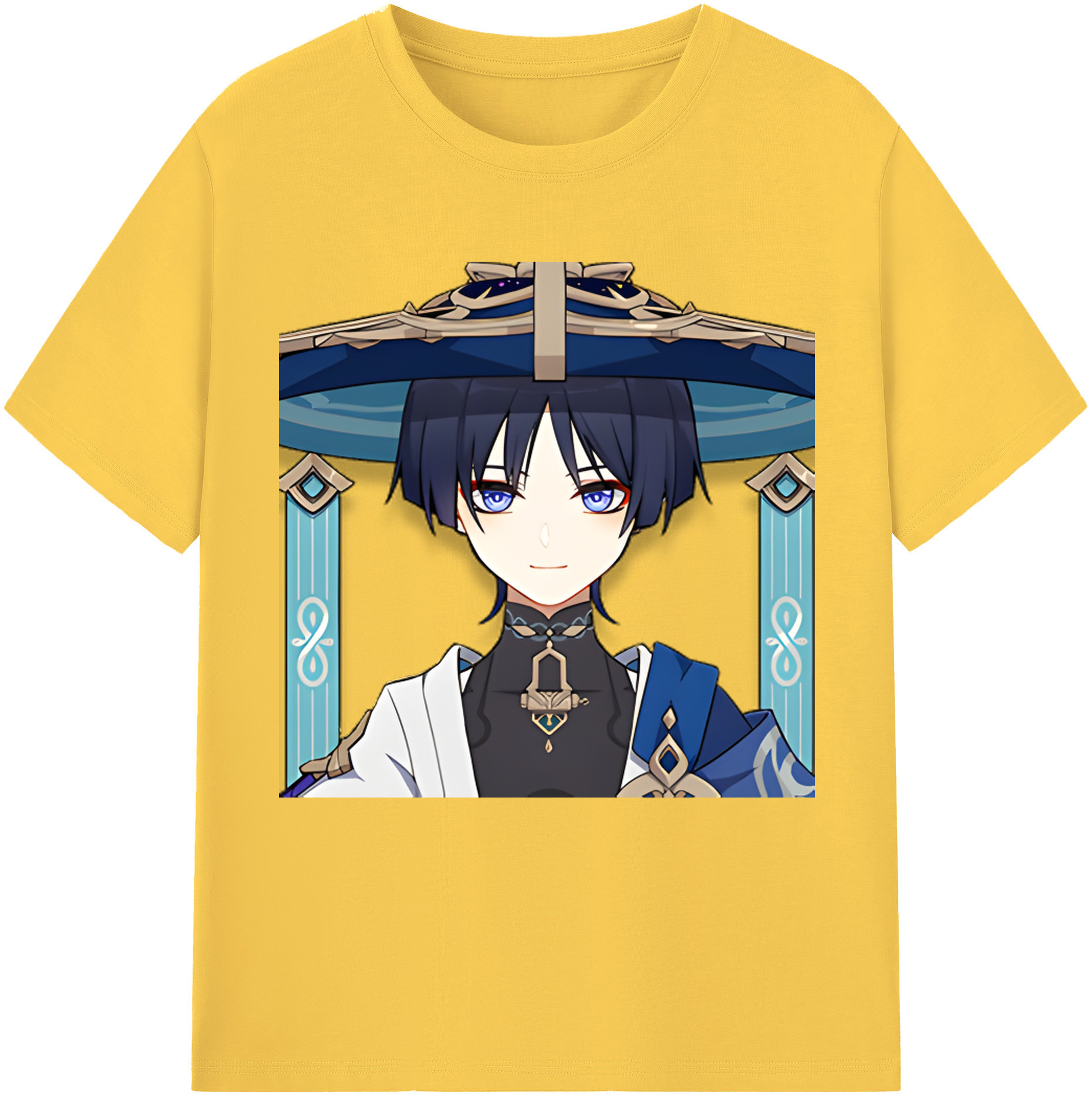 げんし神 さんペい genshin Sanpei 綿100％半袖Tシャツ（フロントプリント）