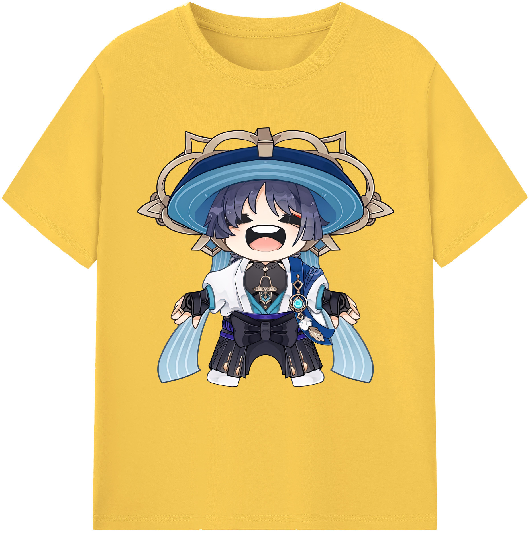 げんし神 さんペい genshin Sanpei 綿100％半袖Tシャツ（フロントプリント）