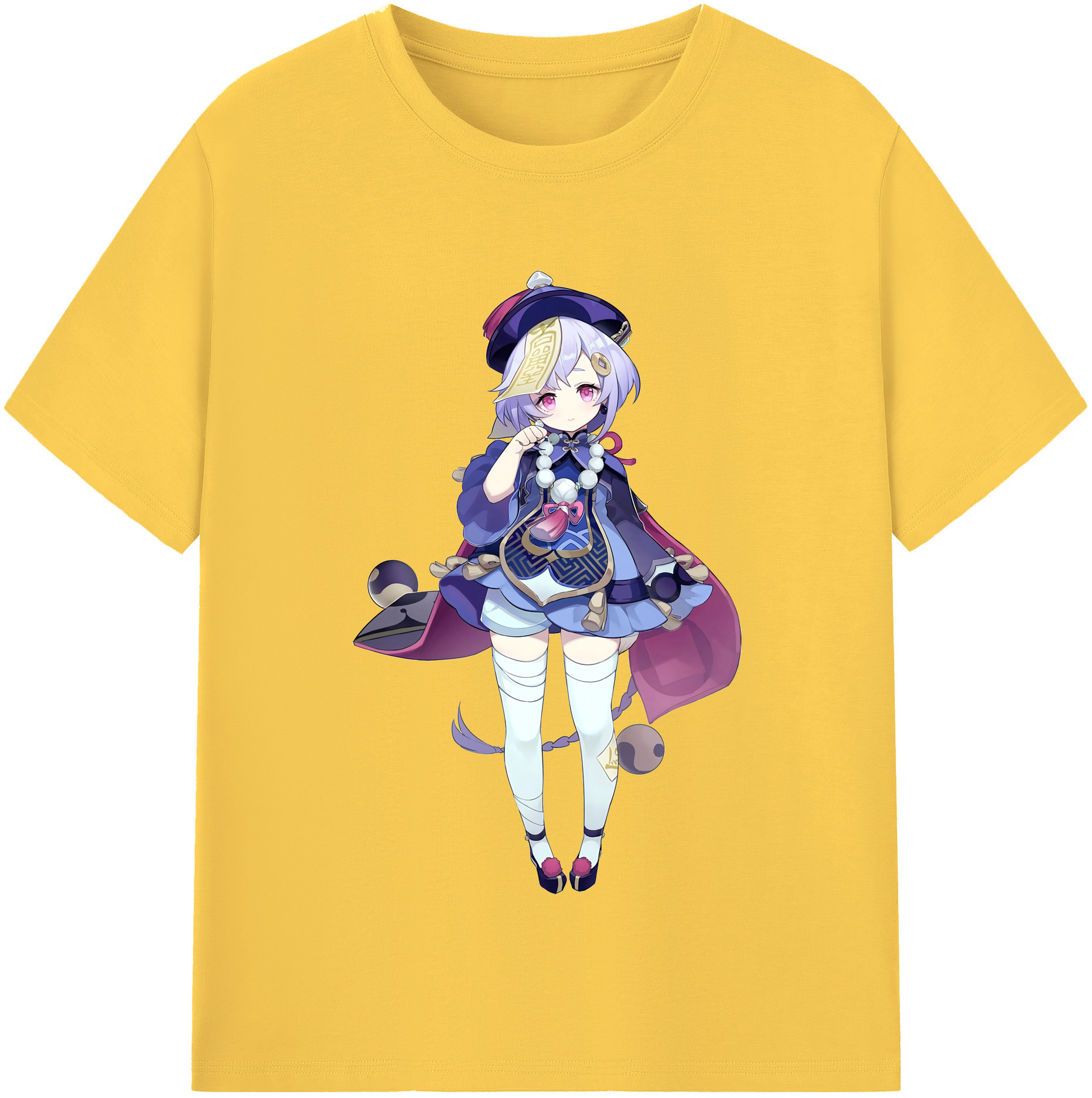 げんし神 七七 なな  genshin Nana 綿100％半袖Tシャツ（フロントプリント）