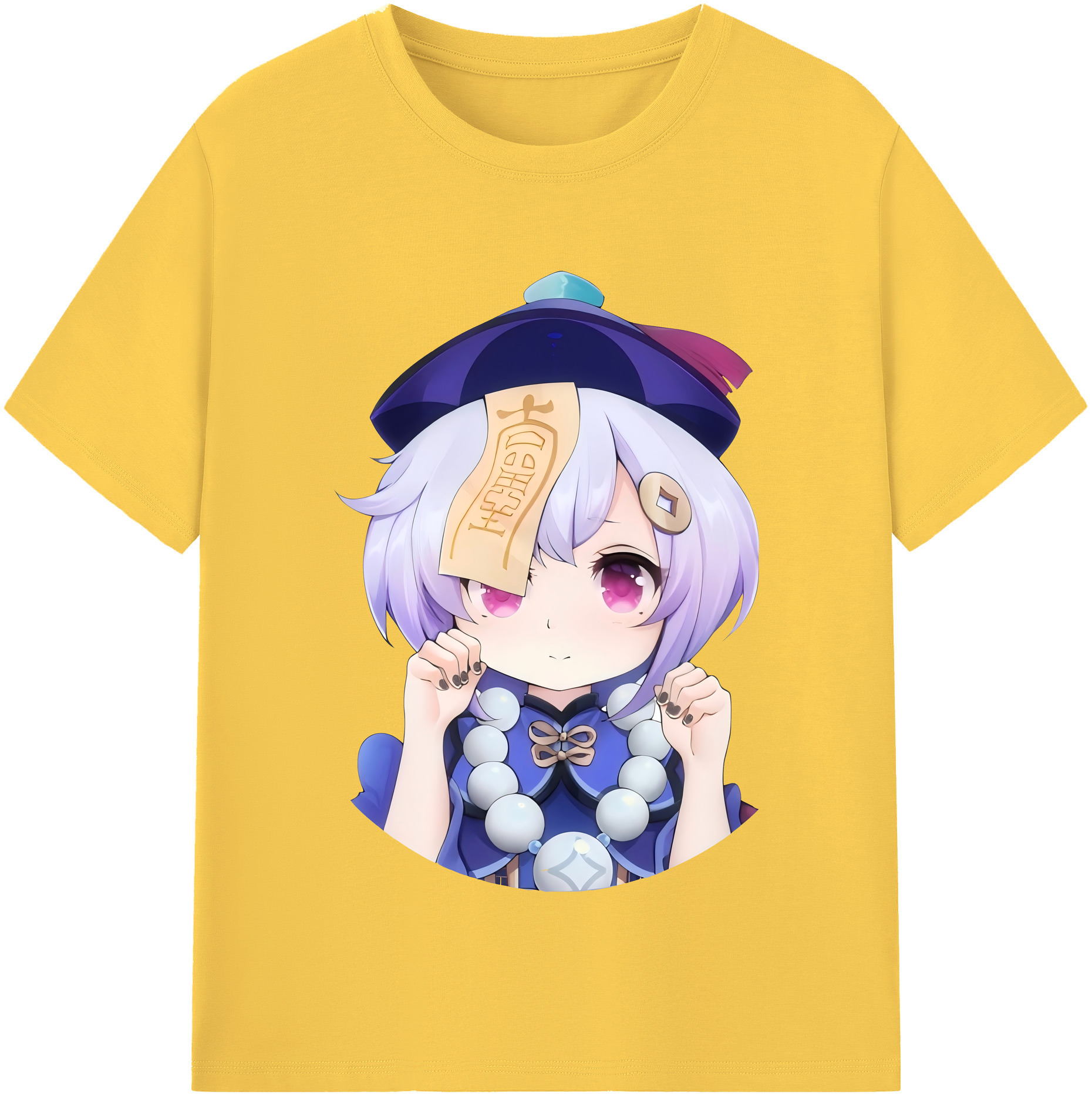 げんし神 七七 なな  genshin Nana 綿100％半袖Tシャツ（フロントプリント）