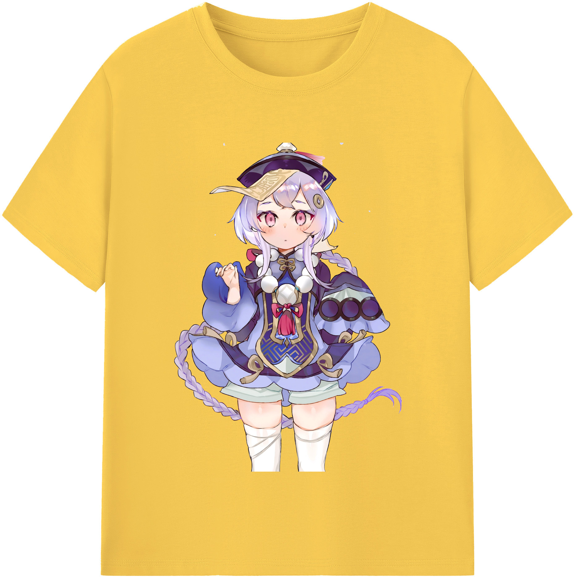 げんし神 七七 なな  genshin Nana 綿100％半袖Tシャツ（フロントプリント）
