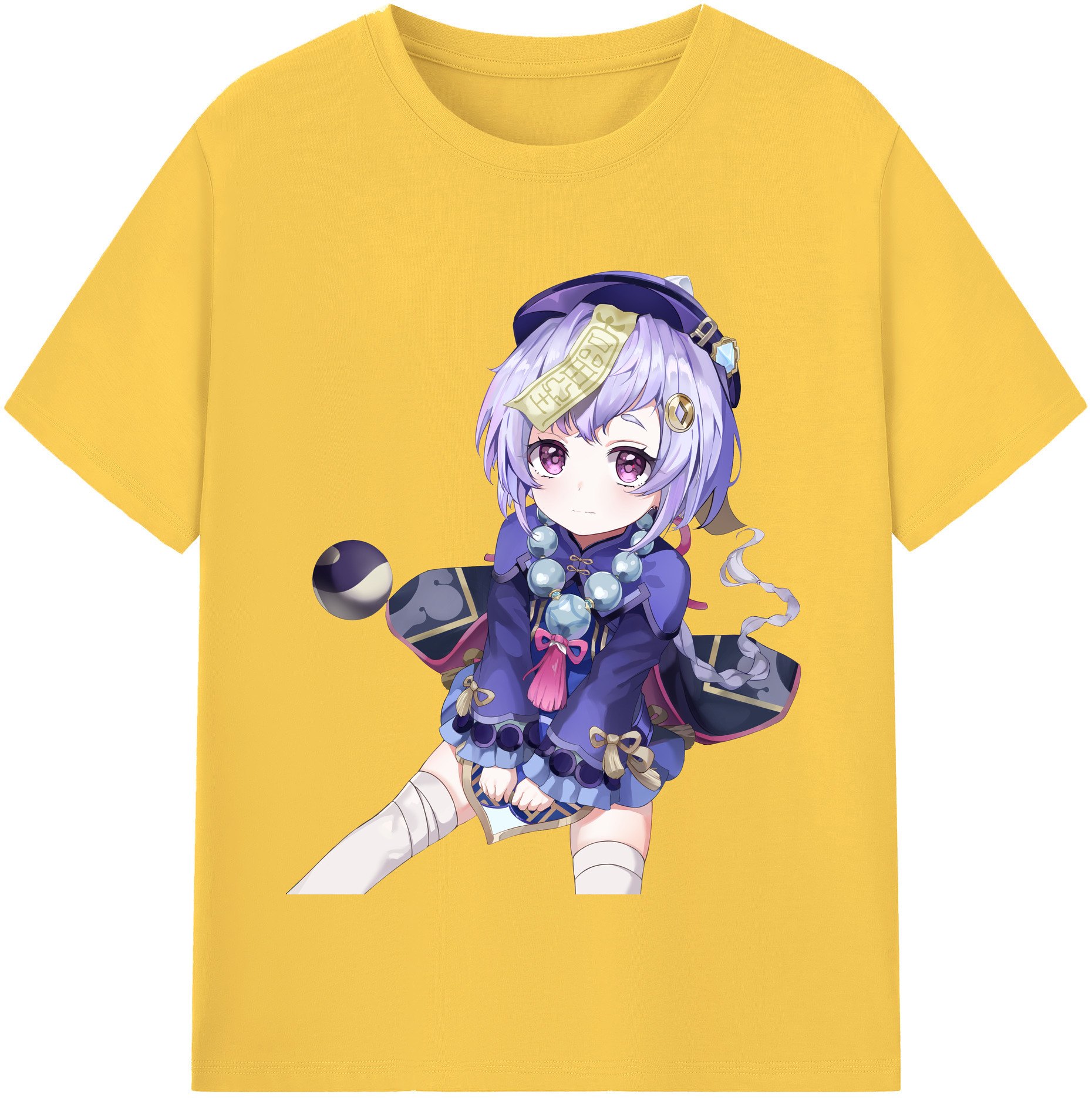 げんし神 七七 なな  genshin Nana 綿100％半袖Tシャツ（フロントプリント）