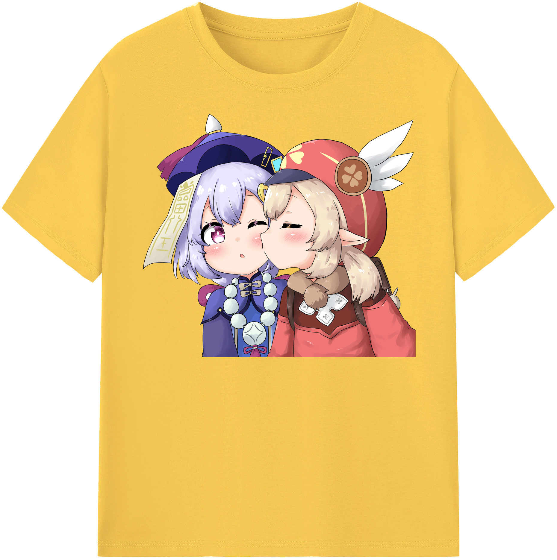 げんし神 七七 なな  genshin Nana 綿100％半袖Tシャツ（フロントプリント）