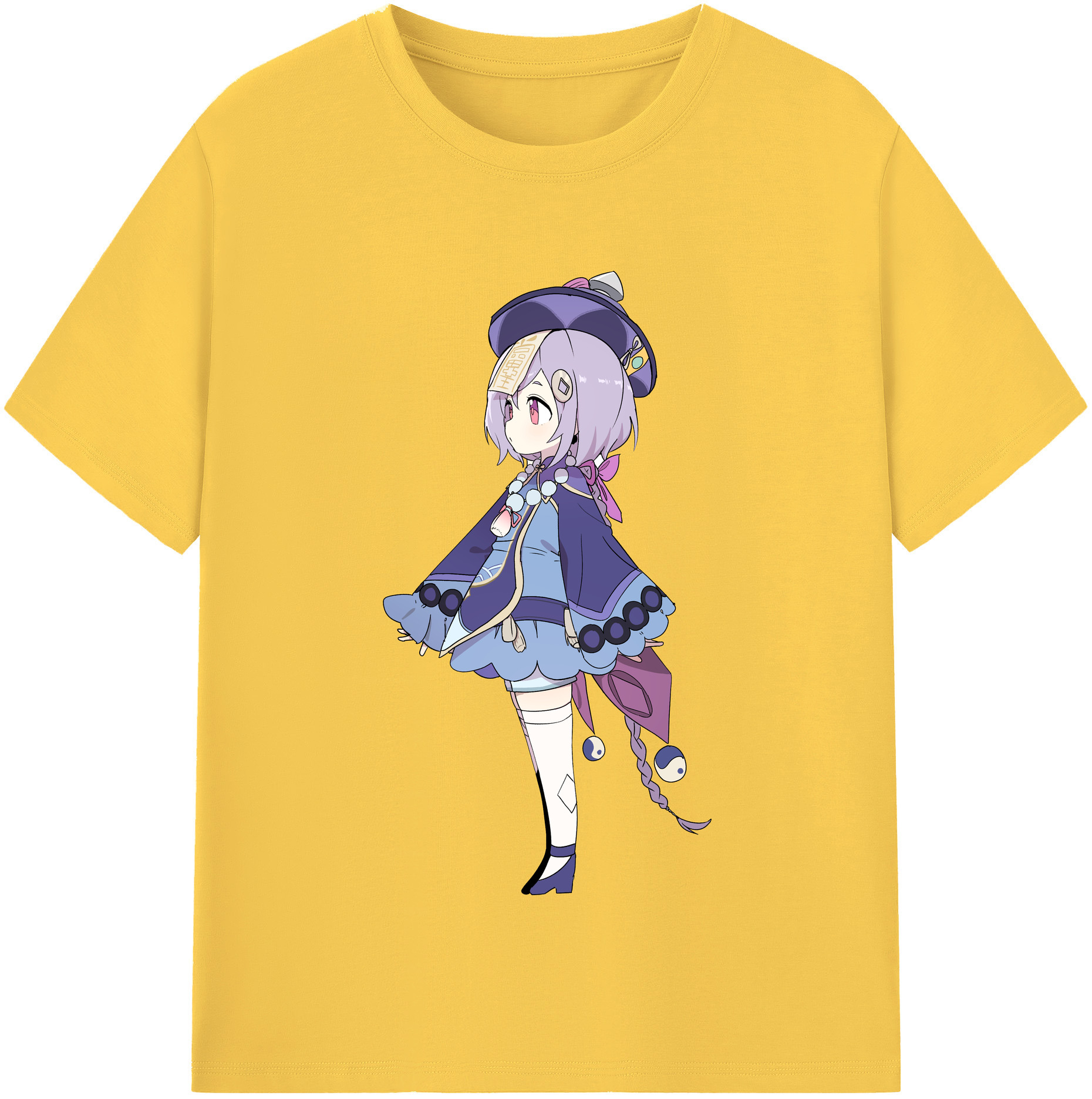 げんし神 七七 なな  genshin Nana 綿100％半袖Tシャツ（フロントプリント）