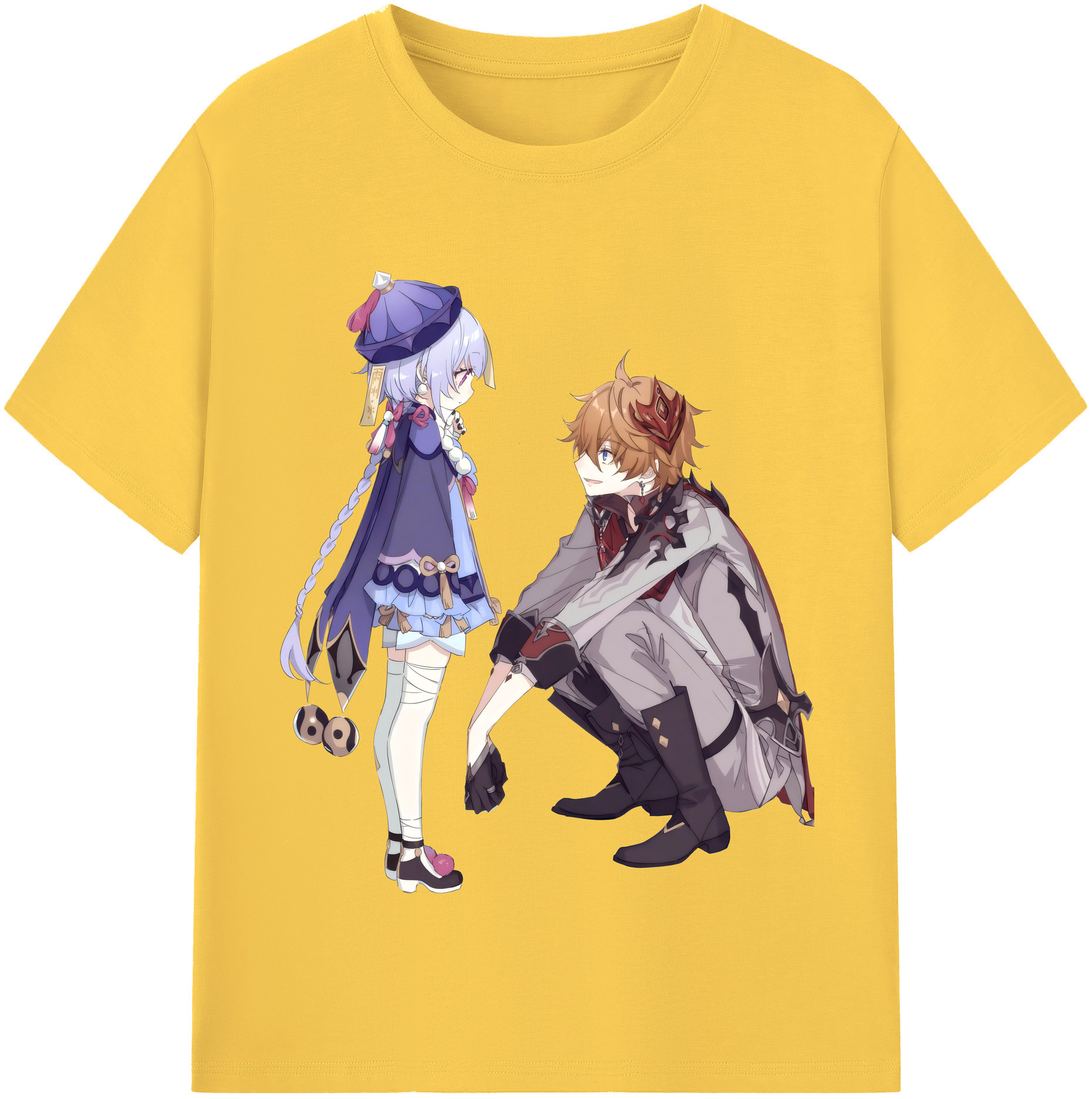 げんし神 七七 なな  genshin Nana 綿100％半袖Tシャツ（フロントプリント）