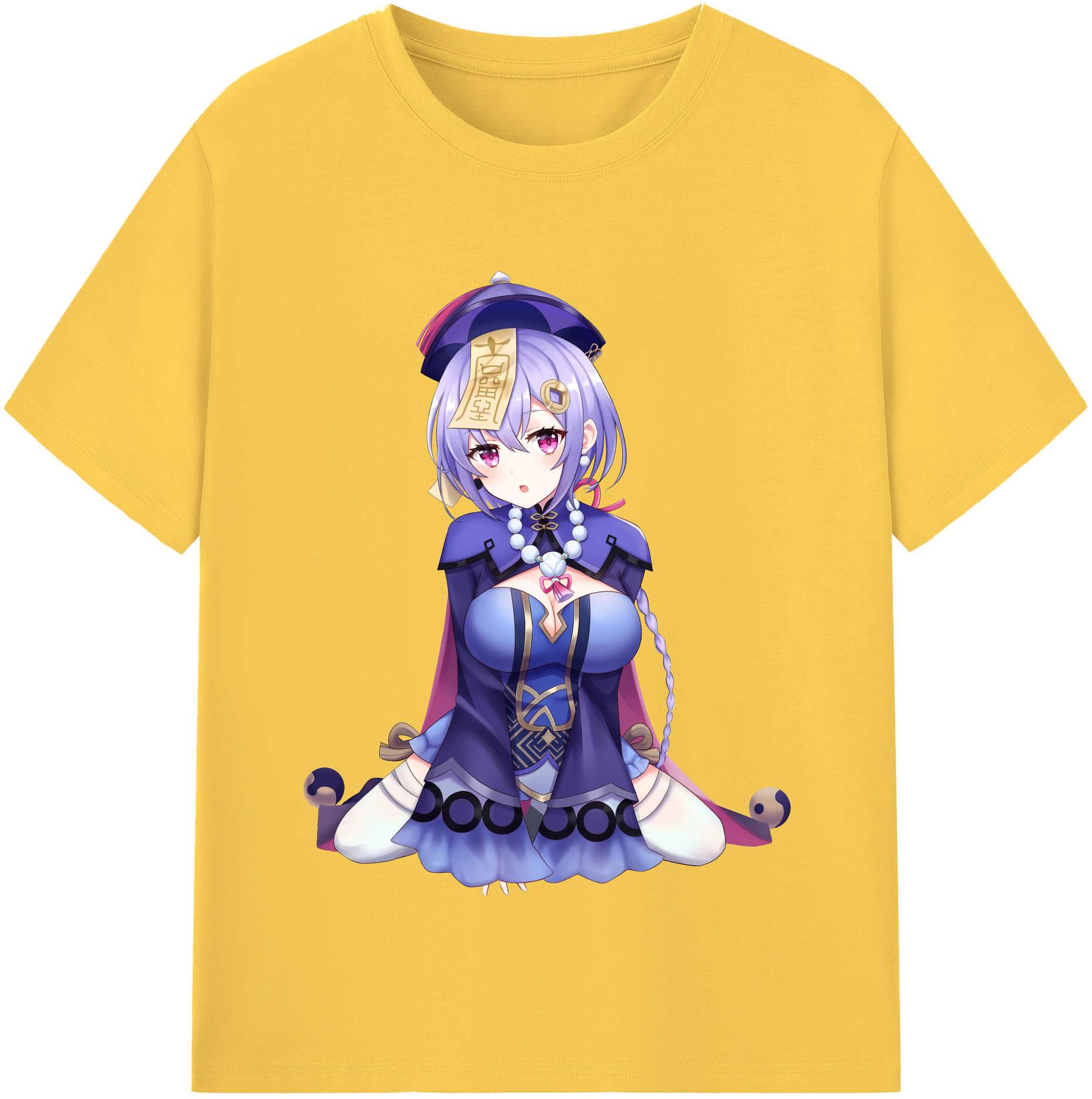 げんし神 七七 なな  genshin Nana 綿100％半袖Tシャツ（フロントプリント）