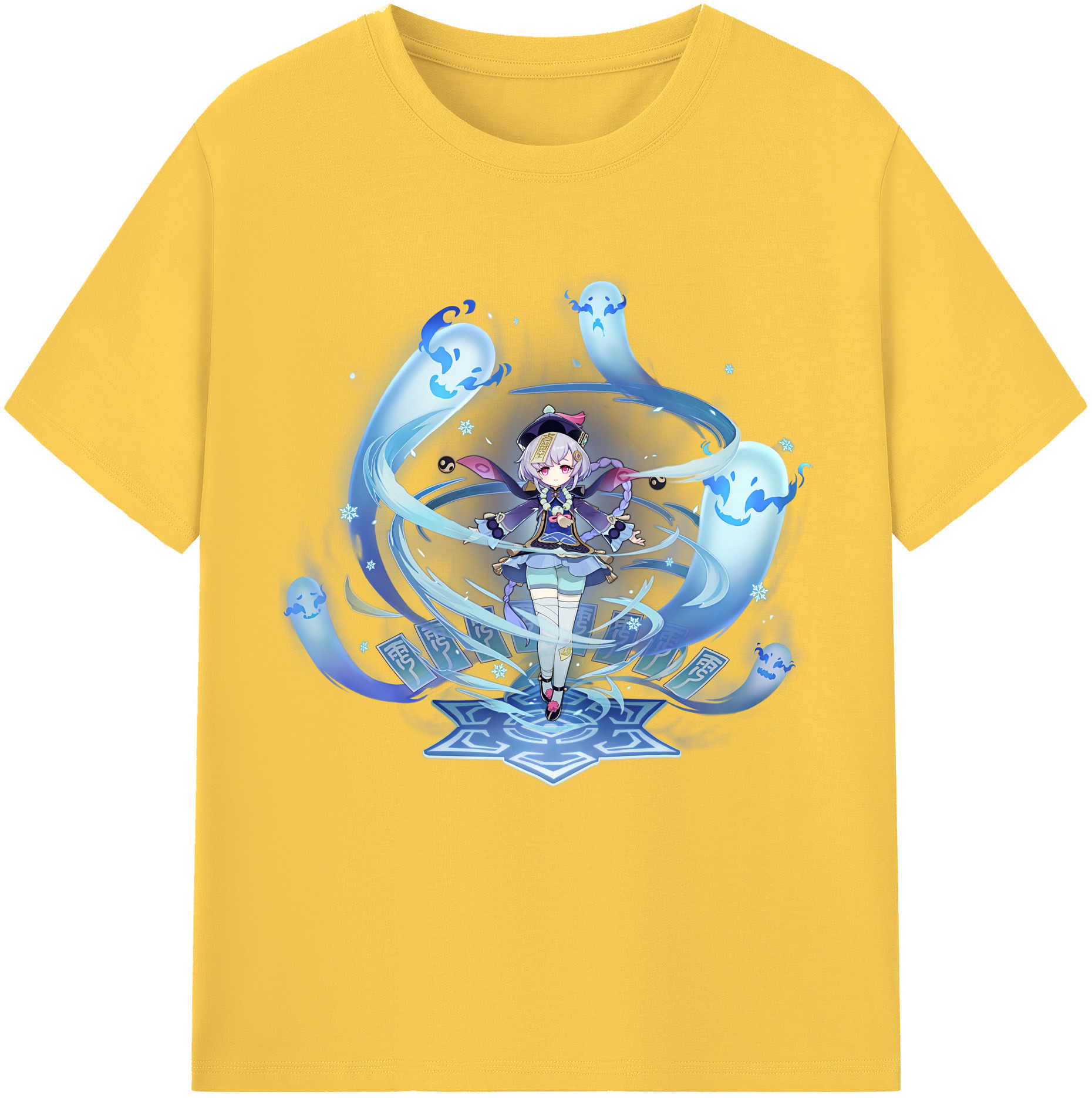 げんし神 七七 なな  genshin Nana 綿100％半袖Tシャツ（フロントプリント）