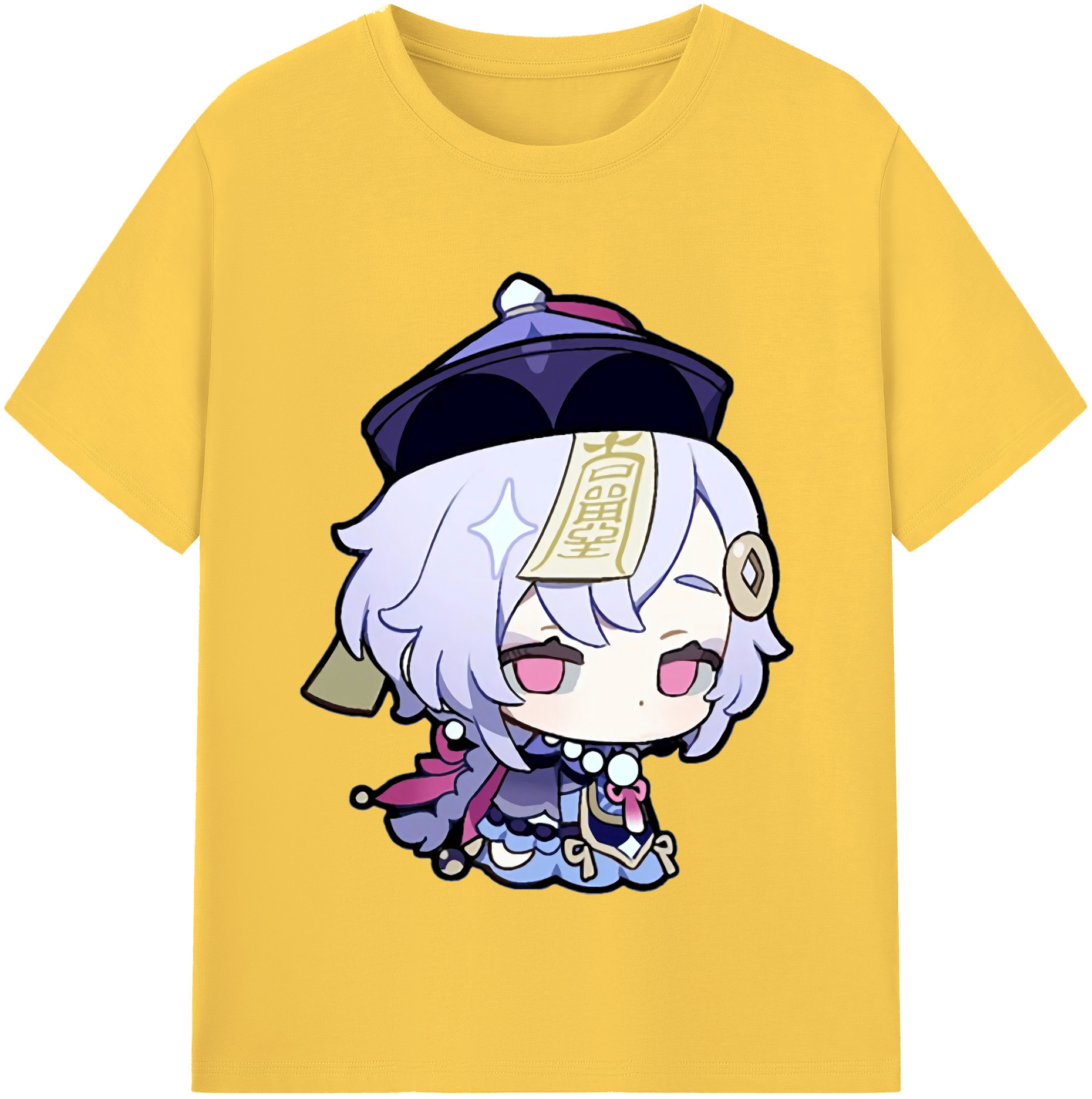 げんし神 七七 なな  genshin Nana 綿100％半袖Tシャツ（フロントプリント）
