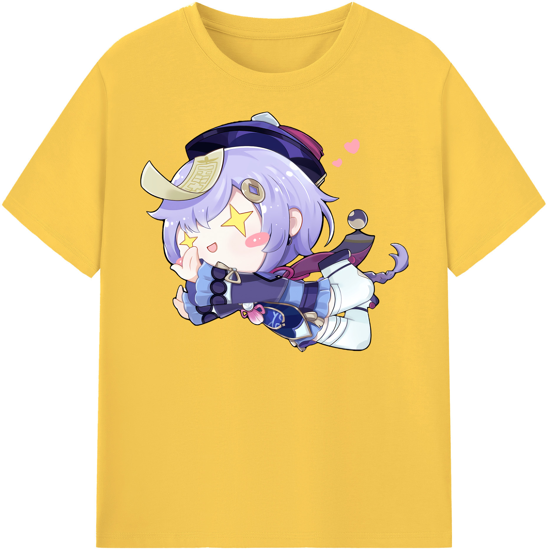 げんし神 七七 なな  genshin Nana 綿100％半袖Tシャツ（フロントプリント）