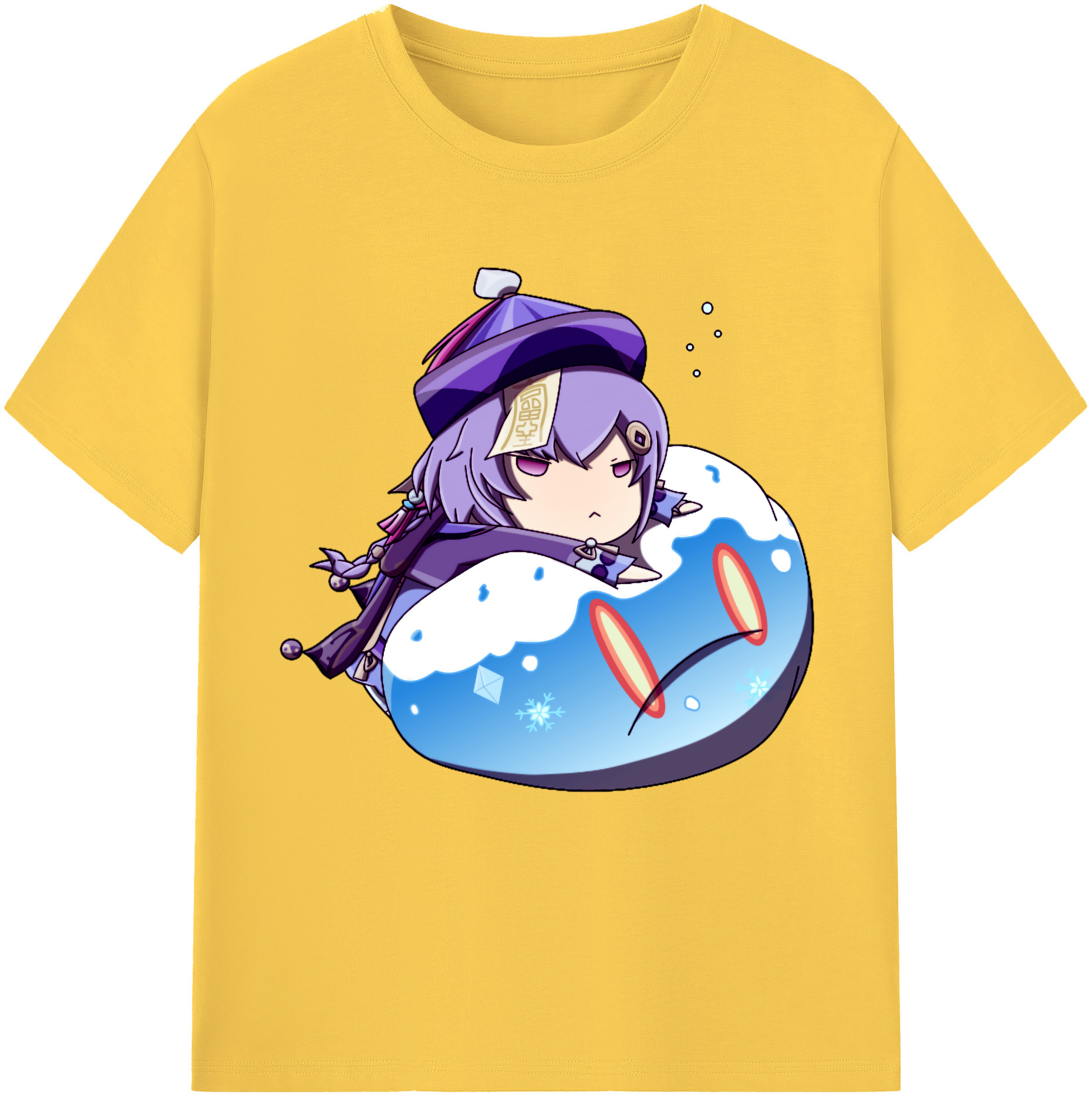 げんし神 七七 なな  genshin Nana 綿100％半袖Tシャツ（フロントプリント）