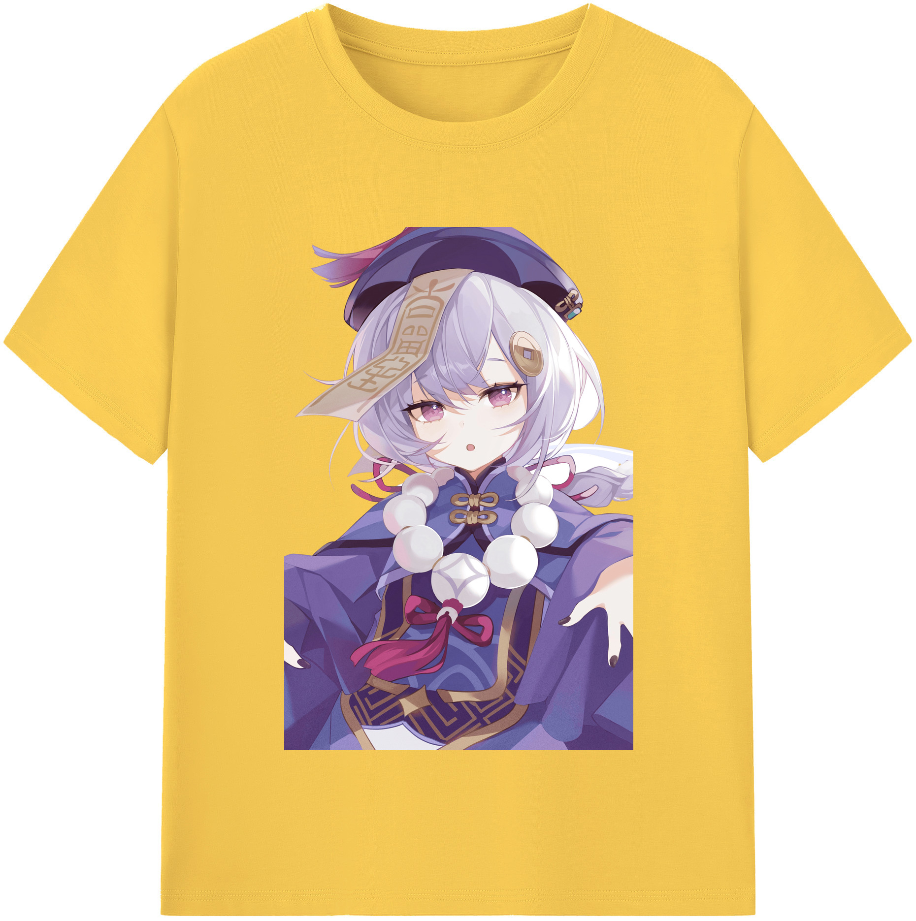 げんし神 七七 なな  genshin Nana 綿100％半袖Tシャツ（フロントプリント）