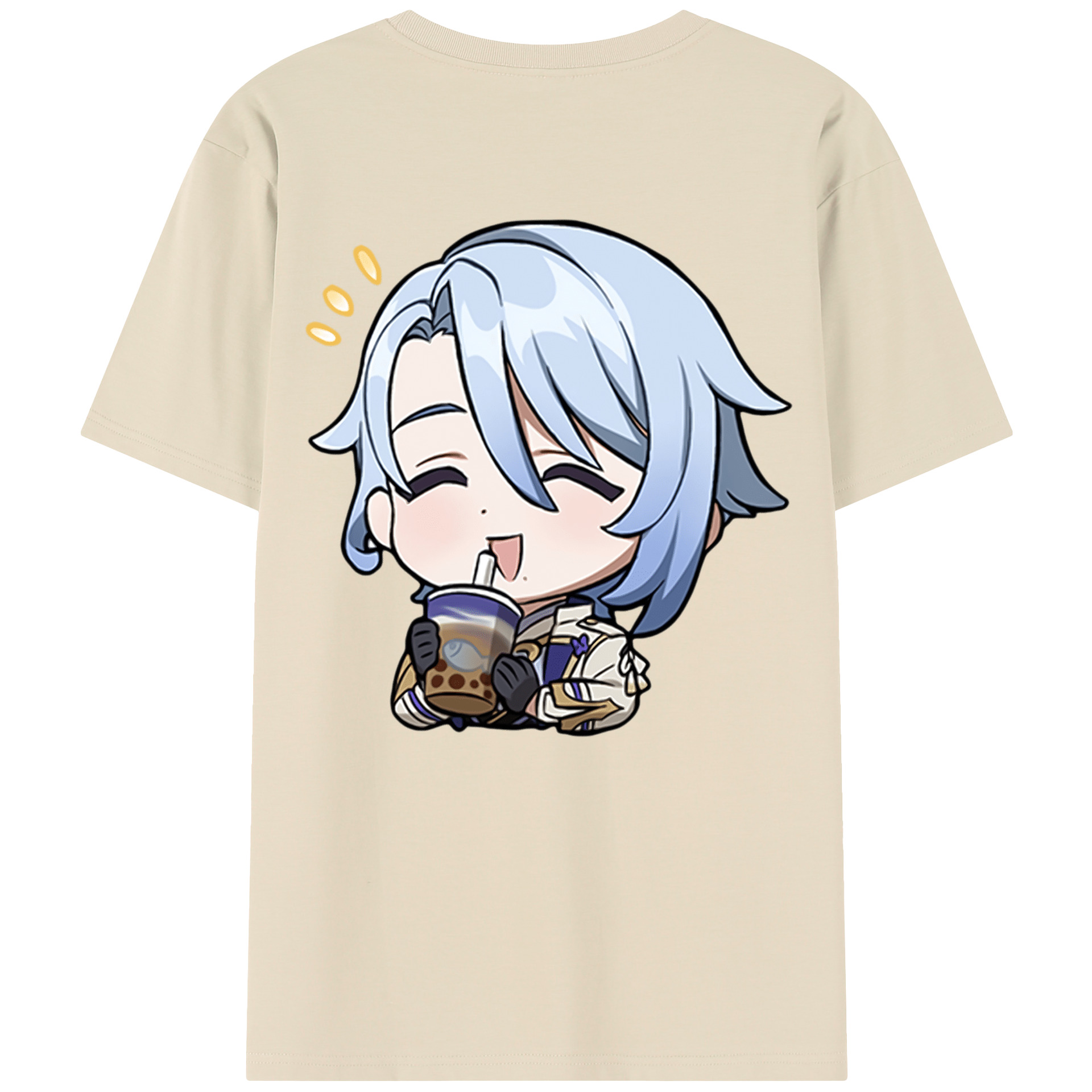 げんし神 神里綾人 かみさとあやと genshin Kamisato Ayato 綿100％半袖Tシャツ（背面プリント）