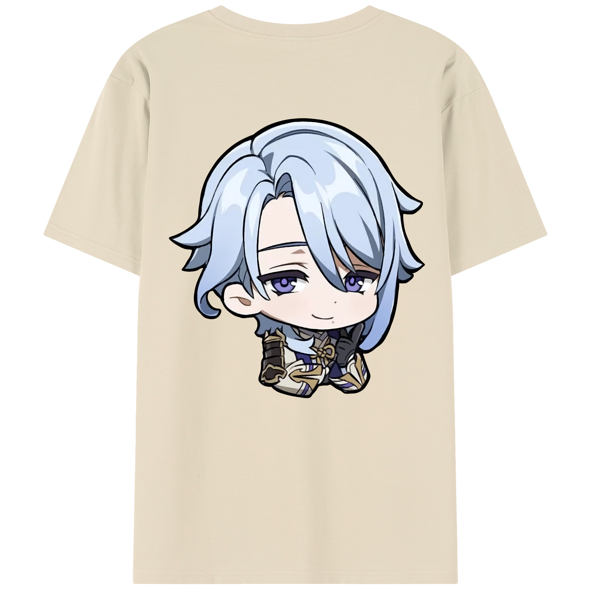 げんし神 神里綾人 かみさとあやと genshin Kamisato Ayato 綿100％半袖Tシャツ（背面プリント）
