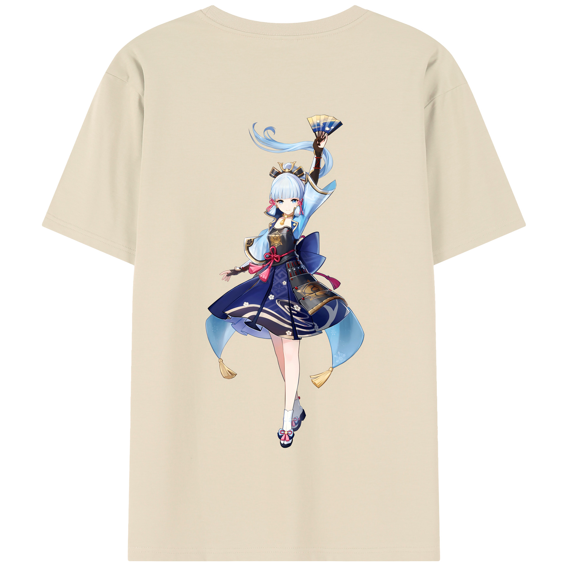 げんし神 神里綾華 神宮寺レン genshin Kamimiya Ren 綿100％半袖Tシャツ（背面プリント）