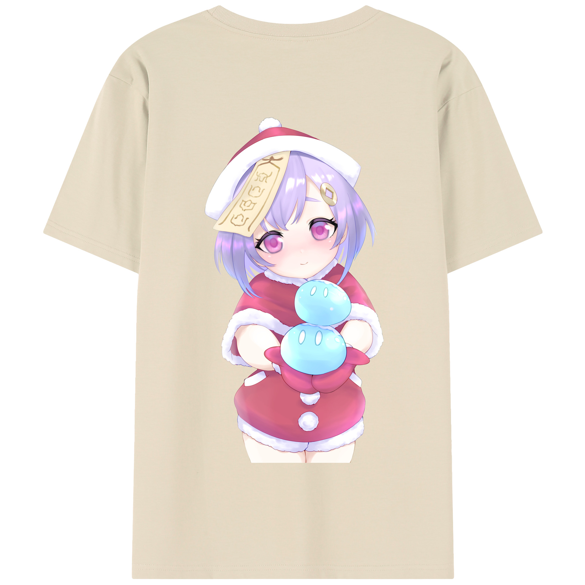 げんし神 七七 なな  genshin Nana 綿100％半袖Tシャツ（背面プリント）