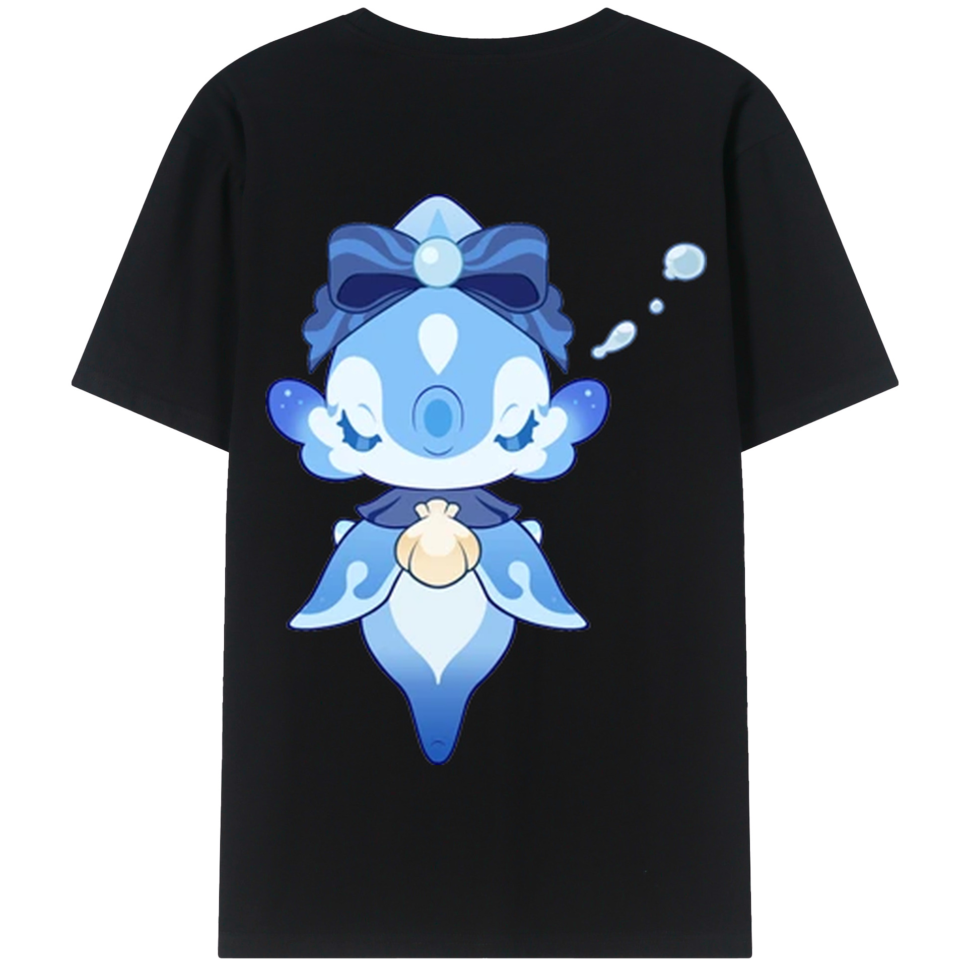 げんし神 フリーナ genshin Furina 綿100％半袖Tシャツ（背面プリント）