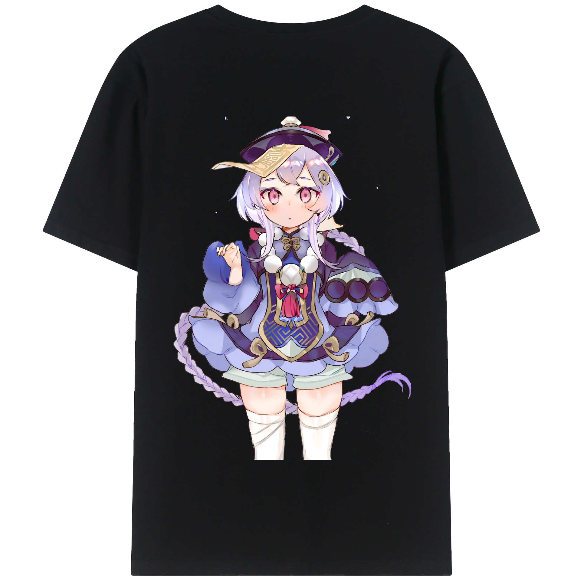 げんし神 七七 なな  genshin Nana 綿100％半袖Tシャツ（背面プリント）