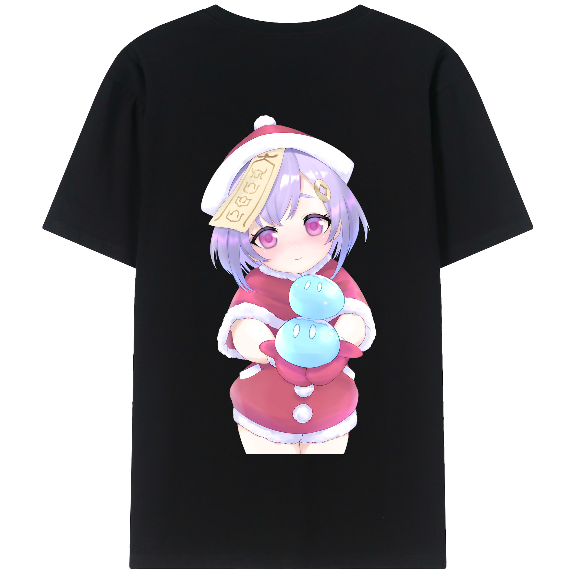 げんし神 七七 なな  genshin Nana 綿100％半袖Tシャツ（背面プリント）