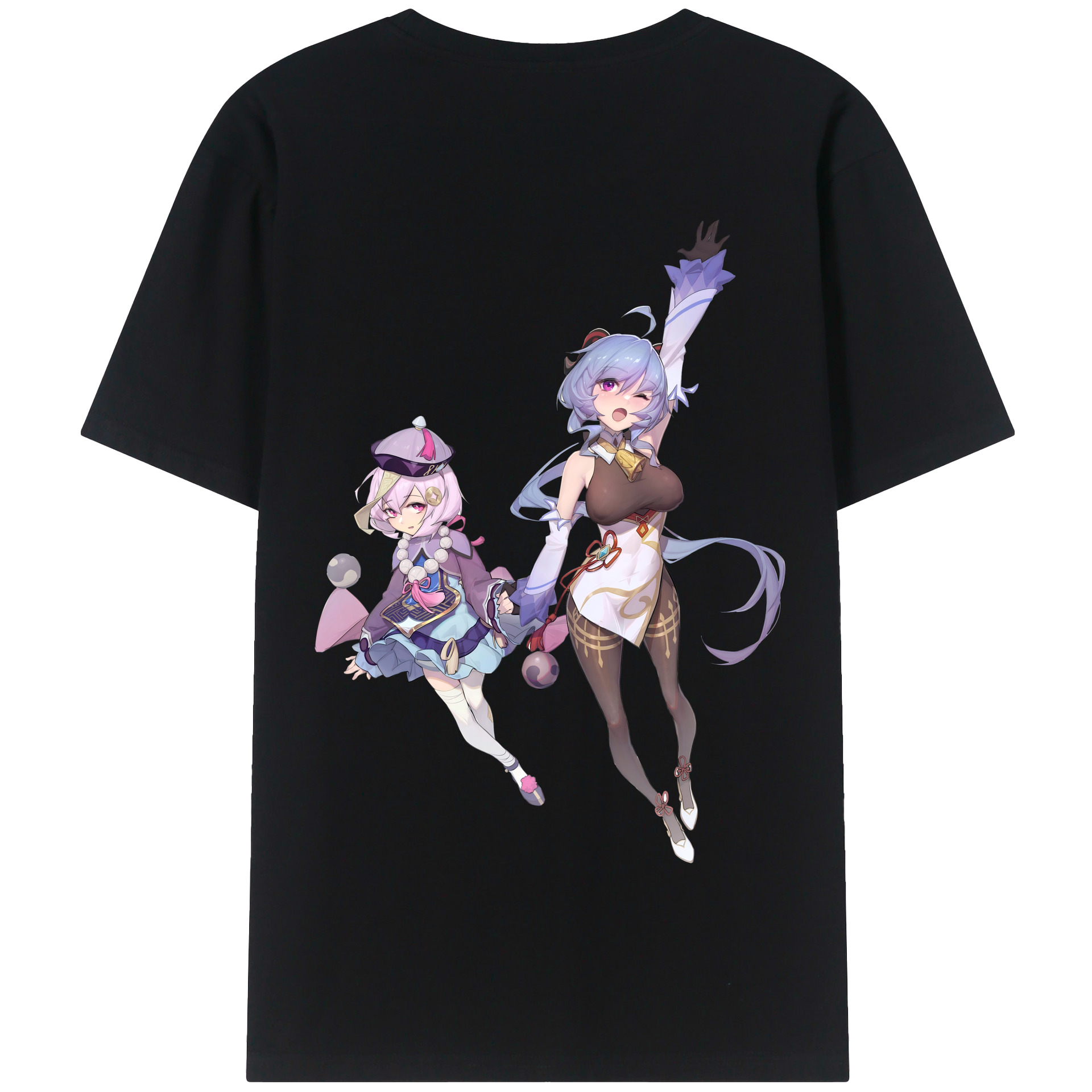 げんし神 七七 なな  genshin Nana 綿100％半袖Tシャツ（背面プリント）