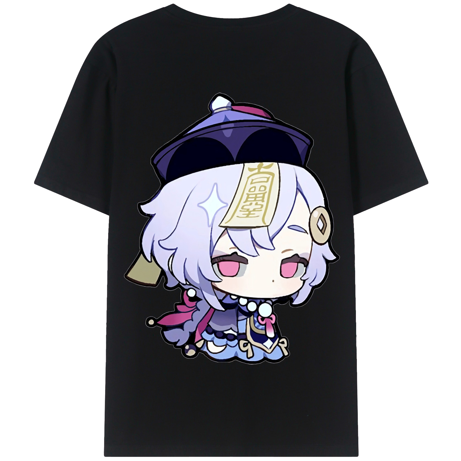 げんし神 七七 なな  genshin Nana 綿100％半袖Tシャツ（背面プリント）
