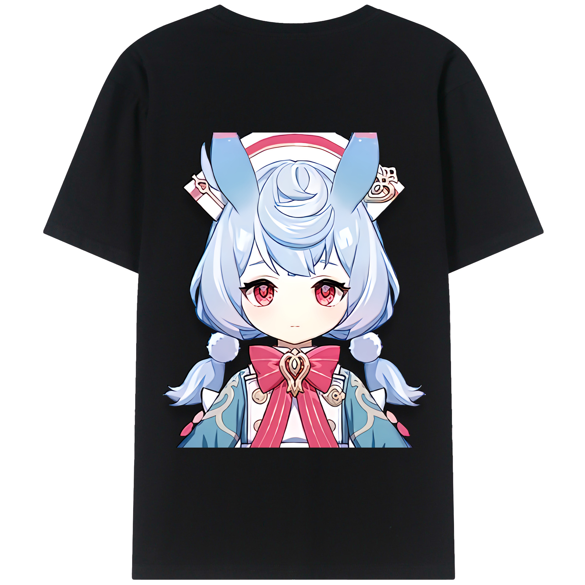 げんし神 シゲウィン genshin Shigewin 綿100％半袖Tシャツ（背面プリント）