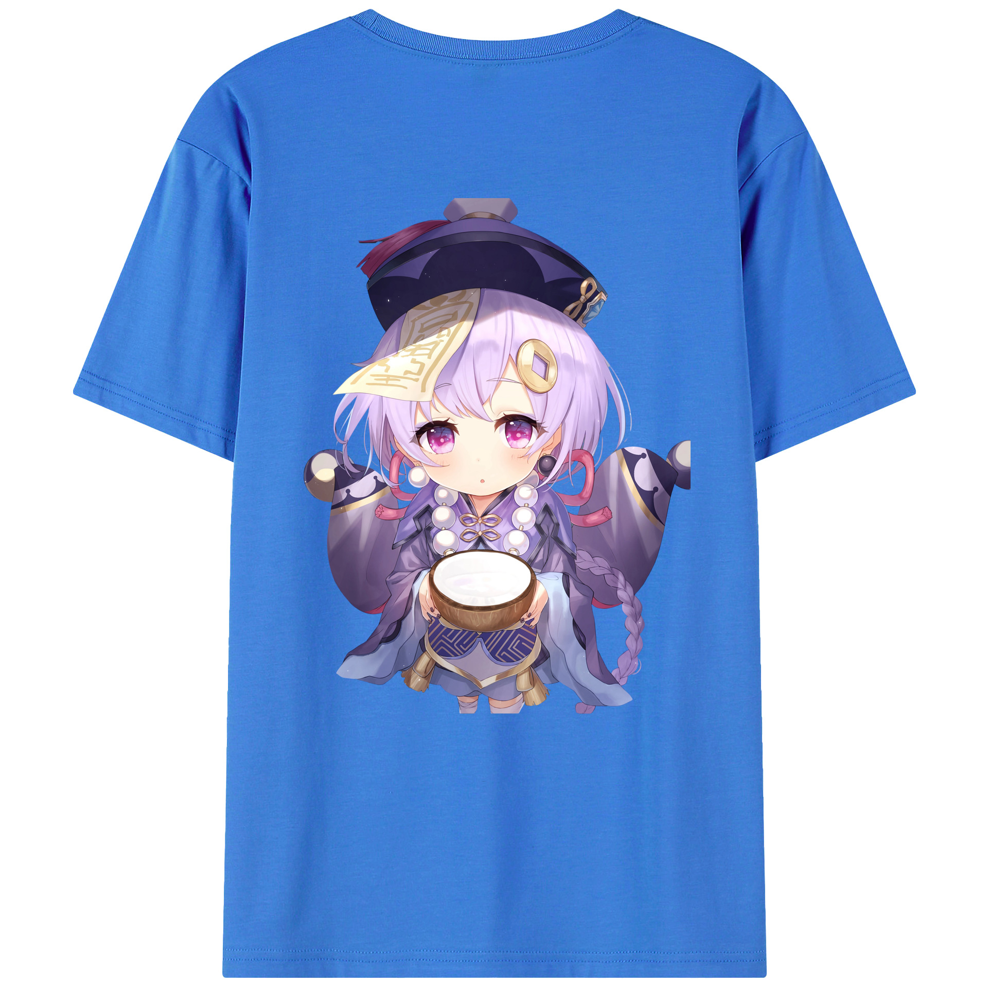 げんし神 七七 なな  genshin Nana 綿100％半袖Tシャツ（背面プリント）