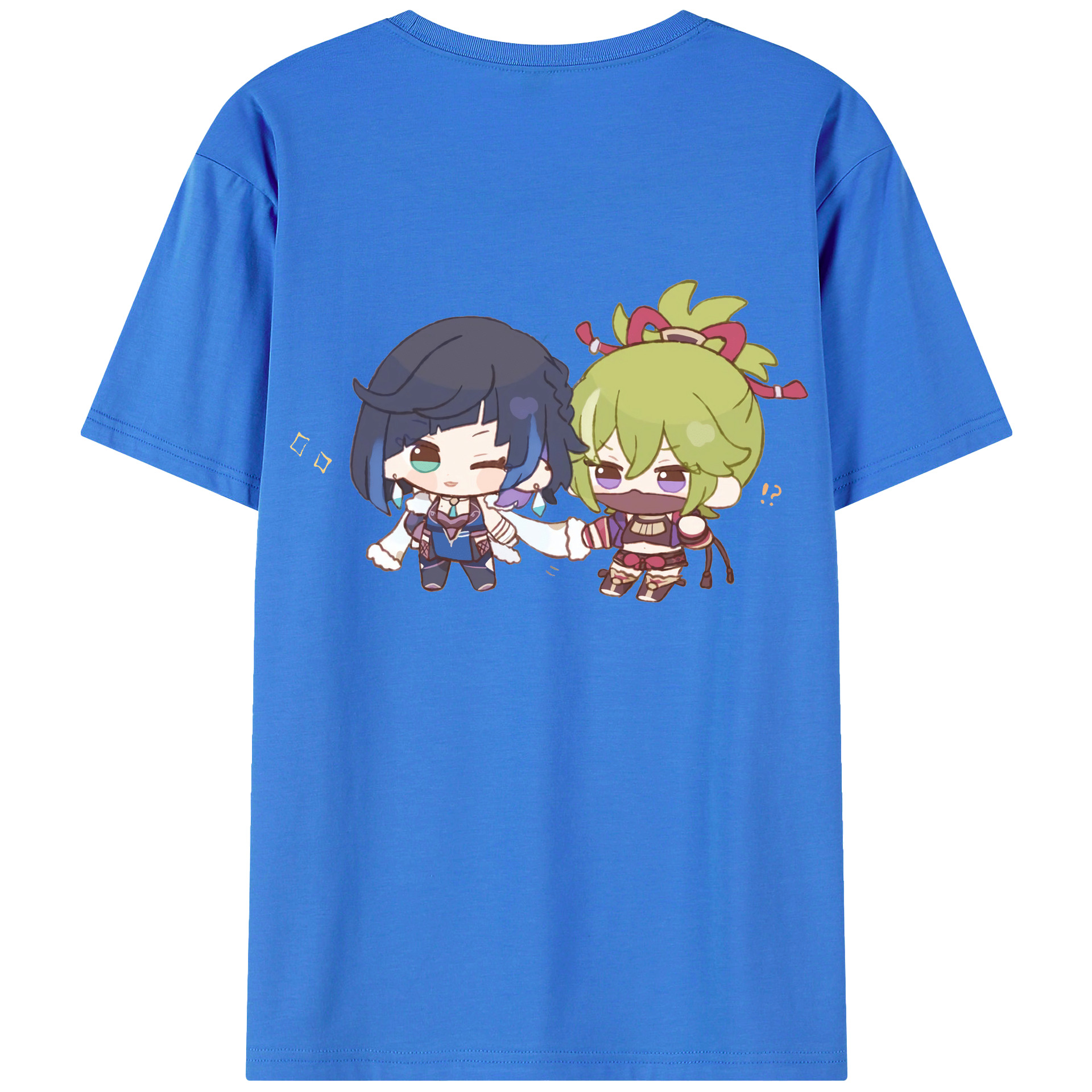 げんし神  久岐忍 くき しのぶ genshin Kuki Shinobu 綿100％半袖Tシャツ（背面プリント）