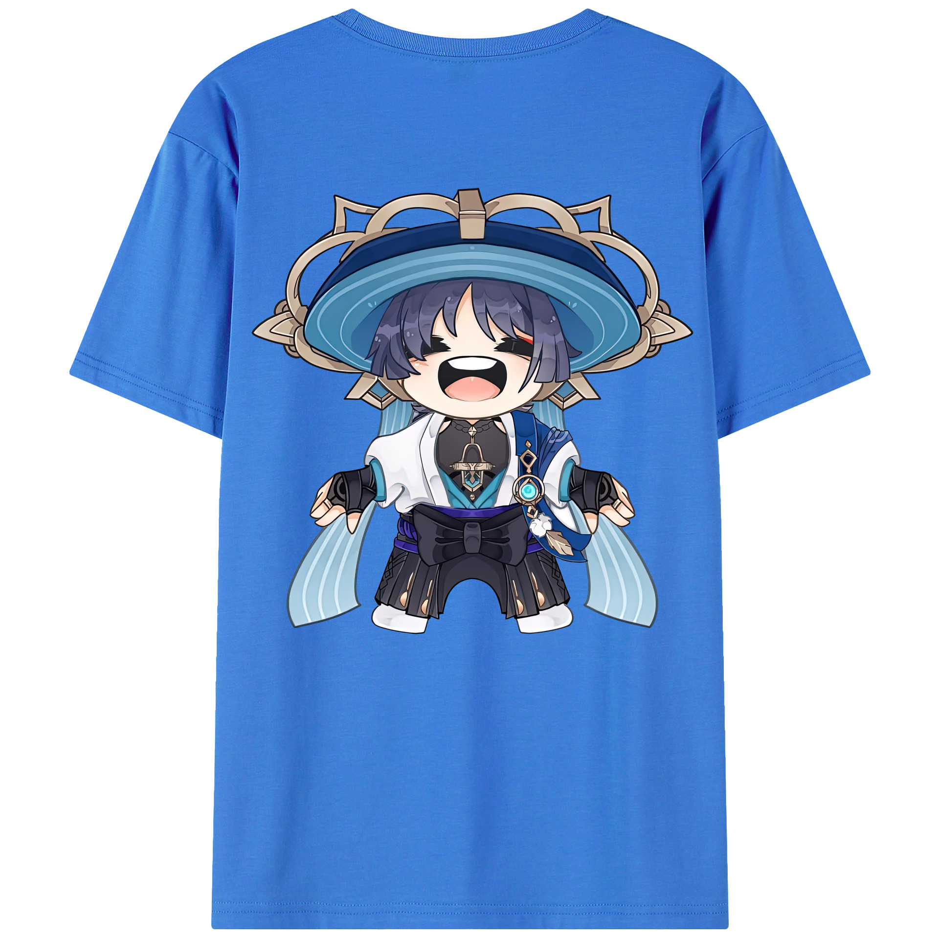 げんし神 さんペい genshin Sanpei 綿100％半袖Tシャツ（背面プリント）