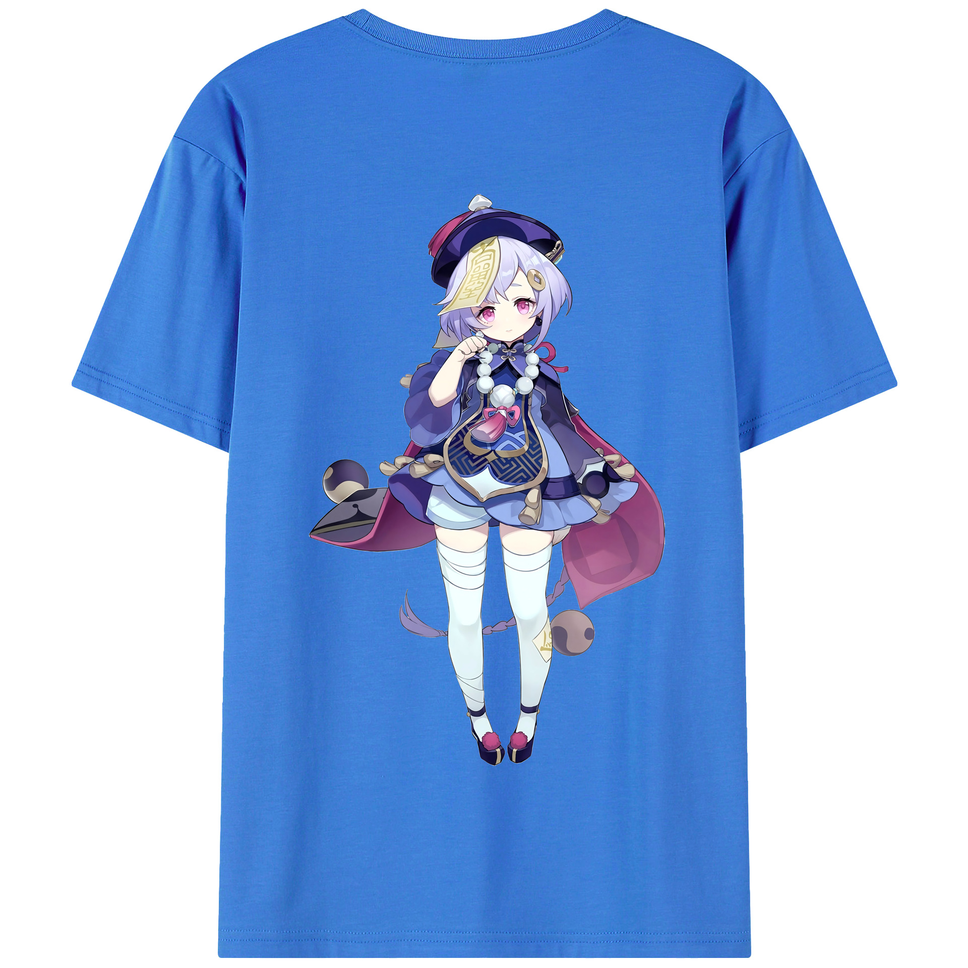 げんし神 七七 なな  genshin Nana 綿100％半袖Tシャツ（背面プリント）