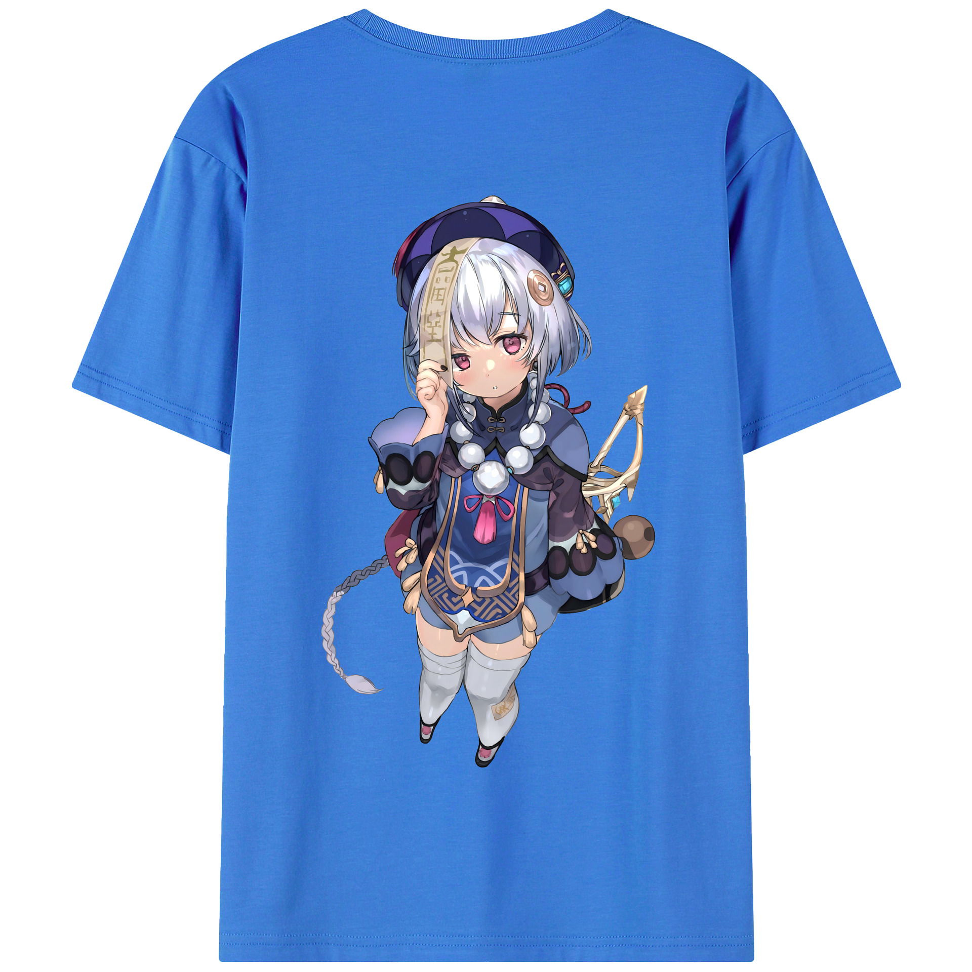 げんし神 七七 なな  genshin Nana 綿100％半袖Tシャツ（背面プリント）