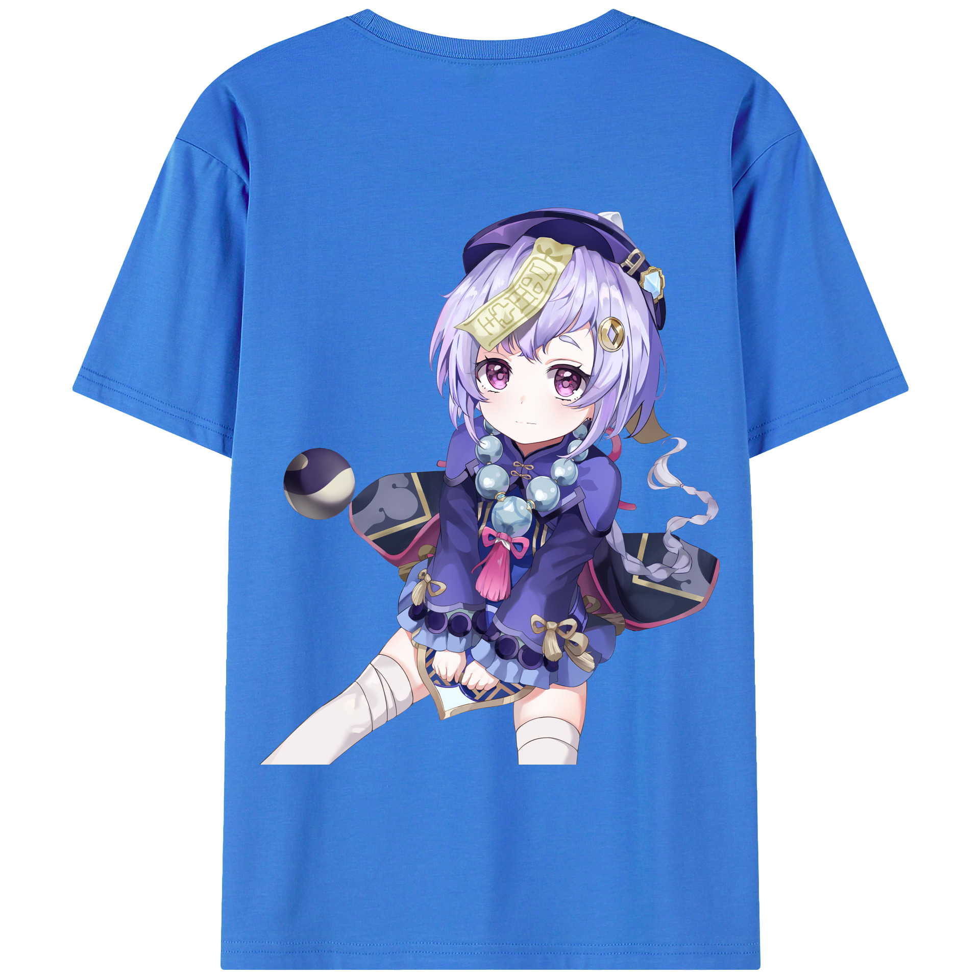 げんし神 七七 なな  genshin Nana 綿100％半袖Tシャツ（背面プリント）