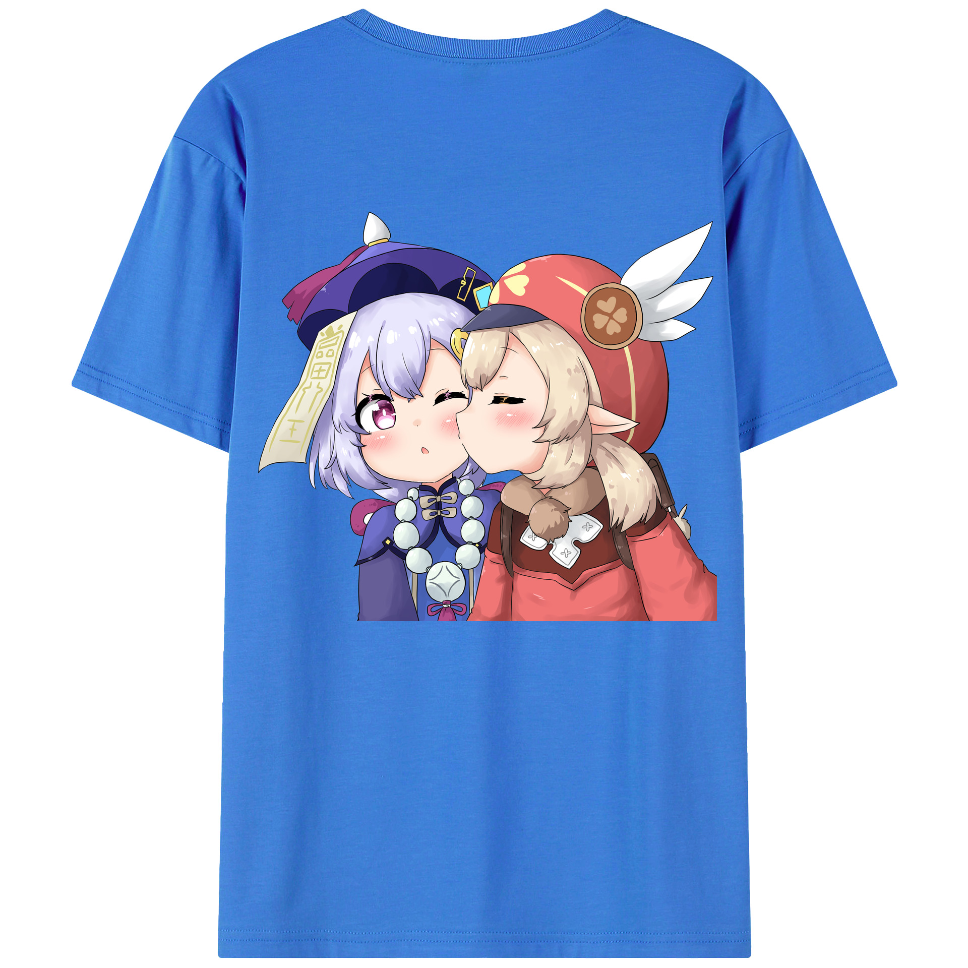 げんし神 七七 なな  genshin Nana 綿100％半袖Tシャツ（背面プリント）