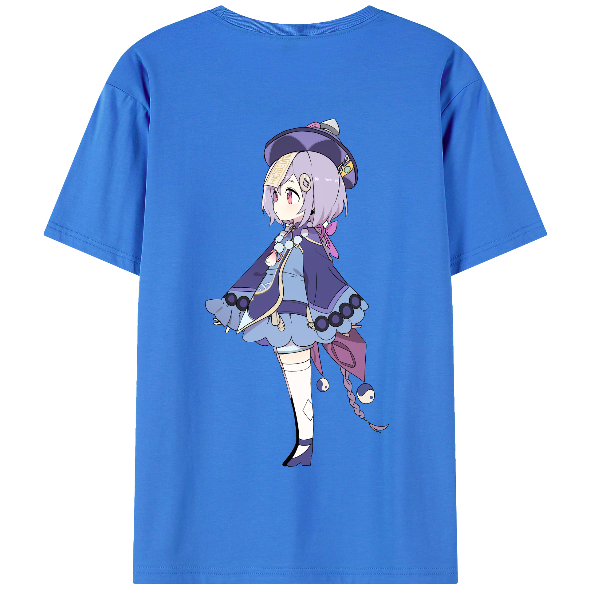 げんし神 七七 なな  genshin Nana 綿100％半袖Tシャツ（背面プリント）