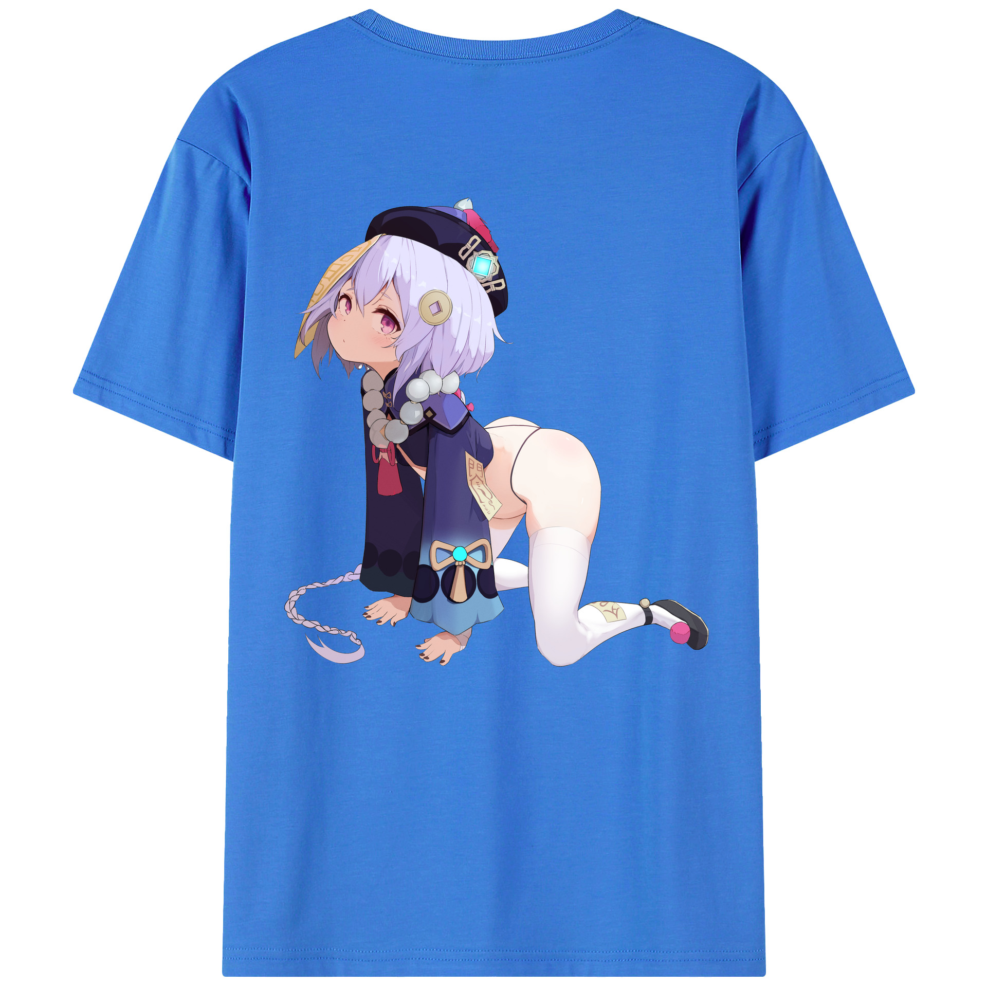 げんし神 七七 なな  genshin Nana 綿100％半袖Tシャツ（背面プリント）
