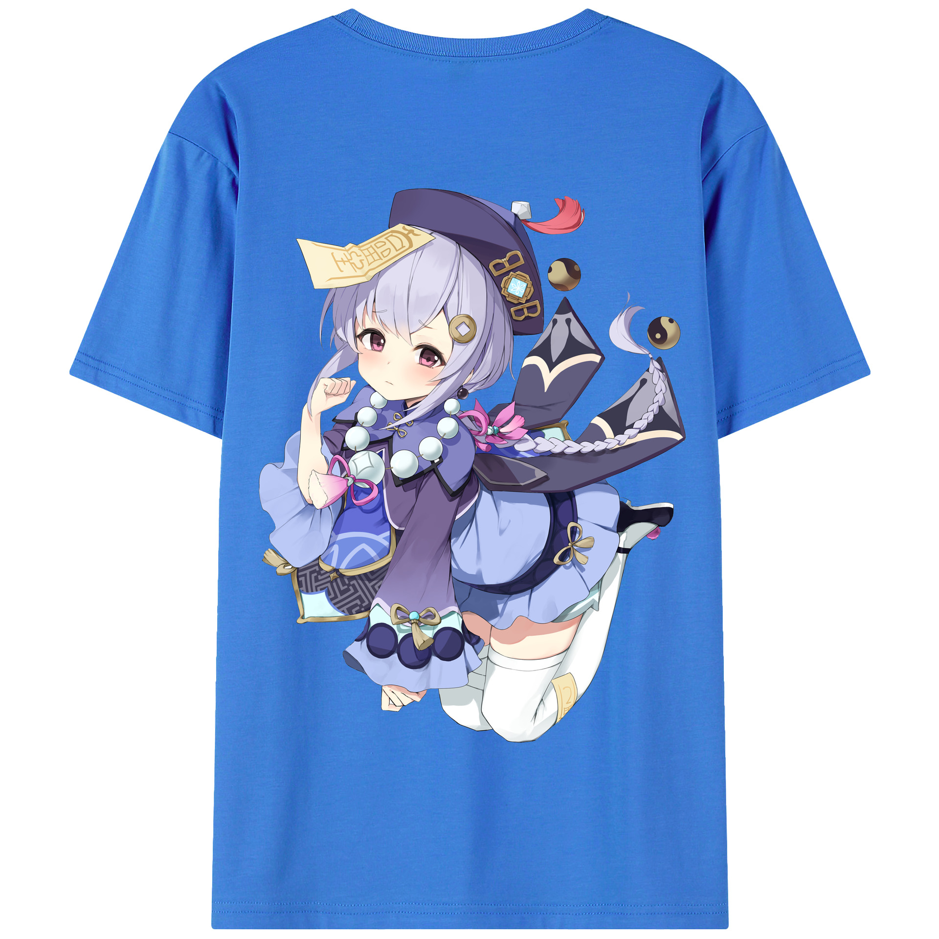 げんし神 七七 なな  genshin Nana 綿100％半袖Tシャツ（背面プリント）