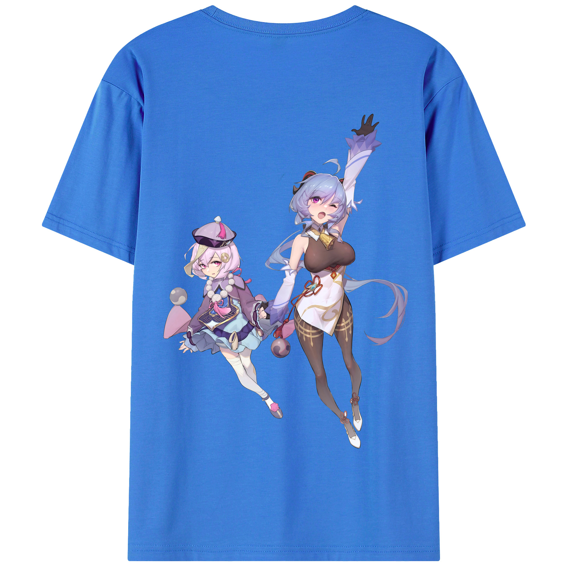 げんし神 七七 なな  genshin Nana 綿100％半袖Tシャツ（背面プリント）